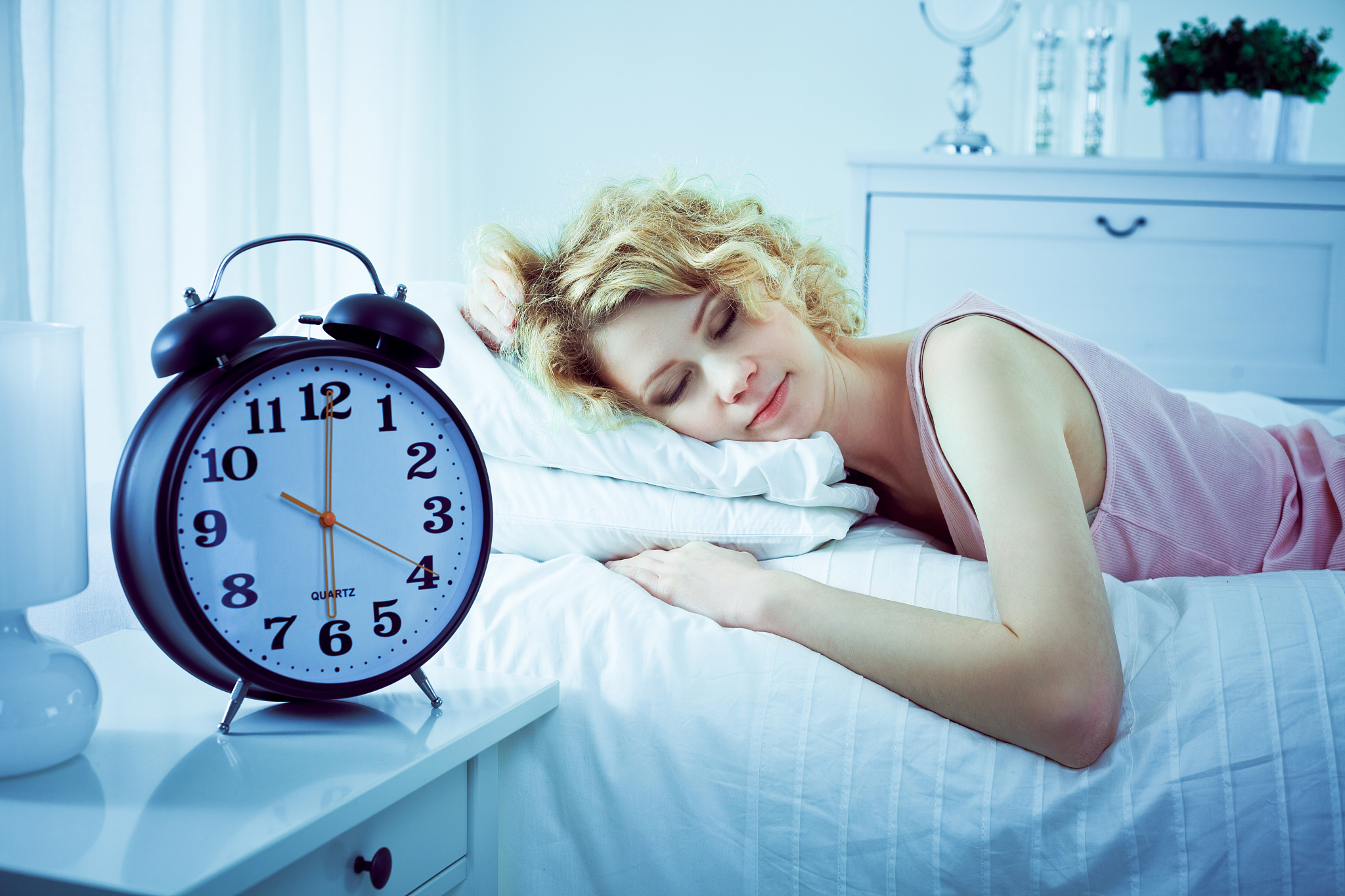 sleeping woman
