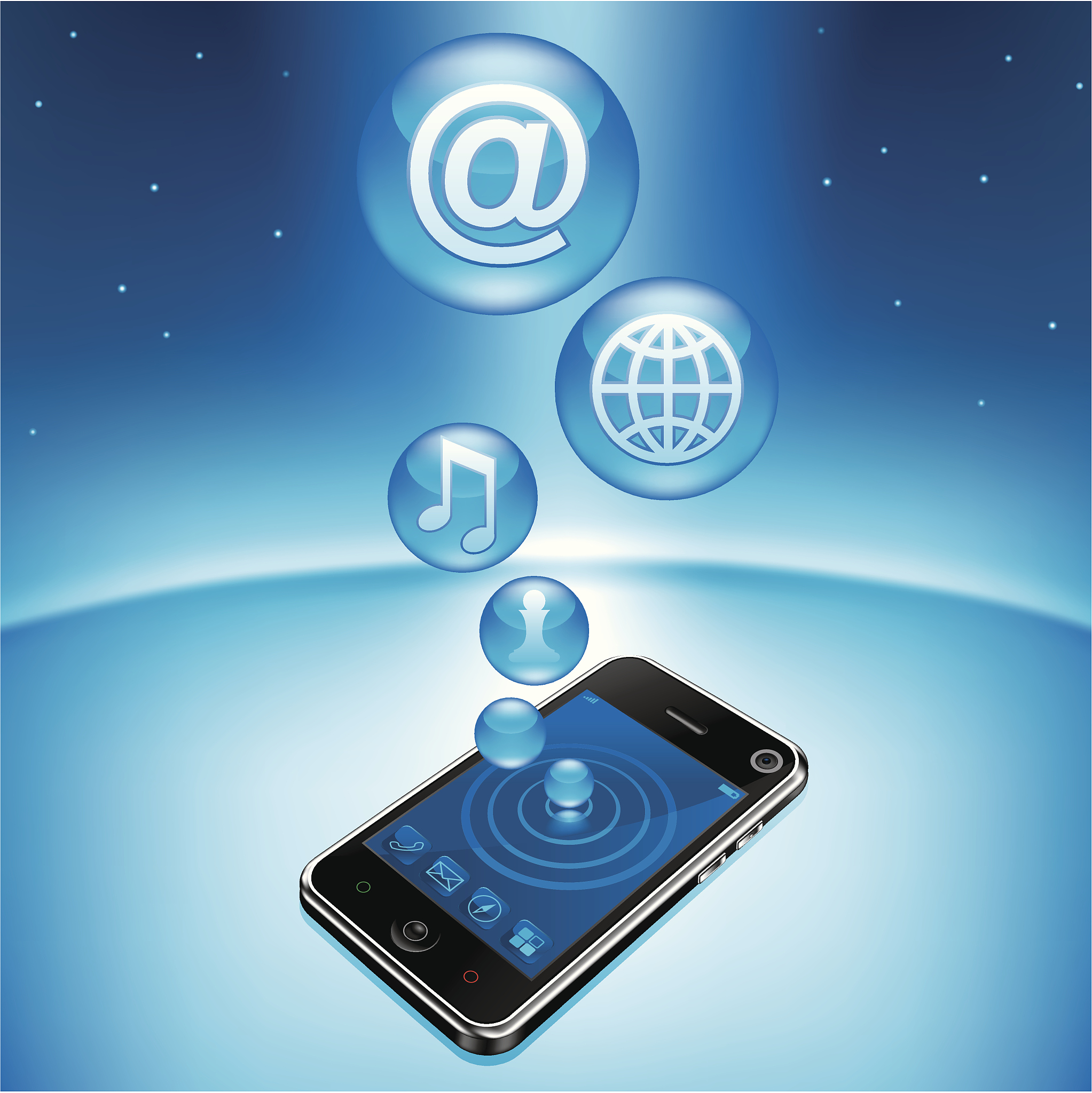 mobile phone in universe