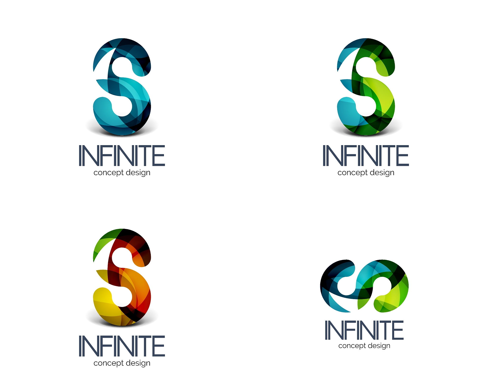 infinity business logo concept