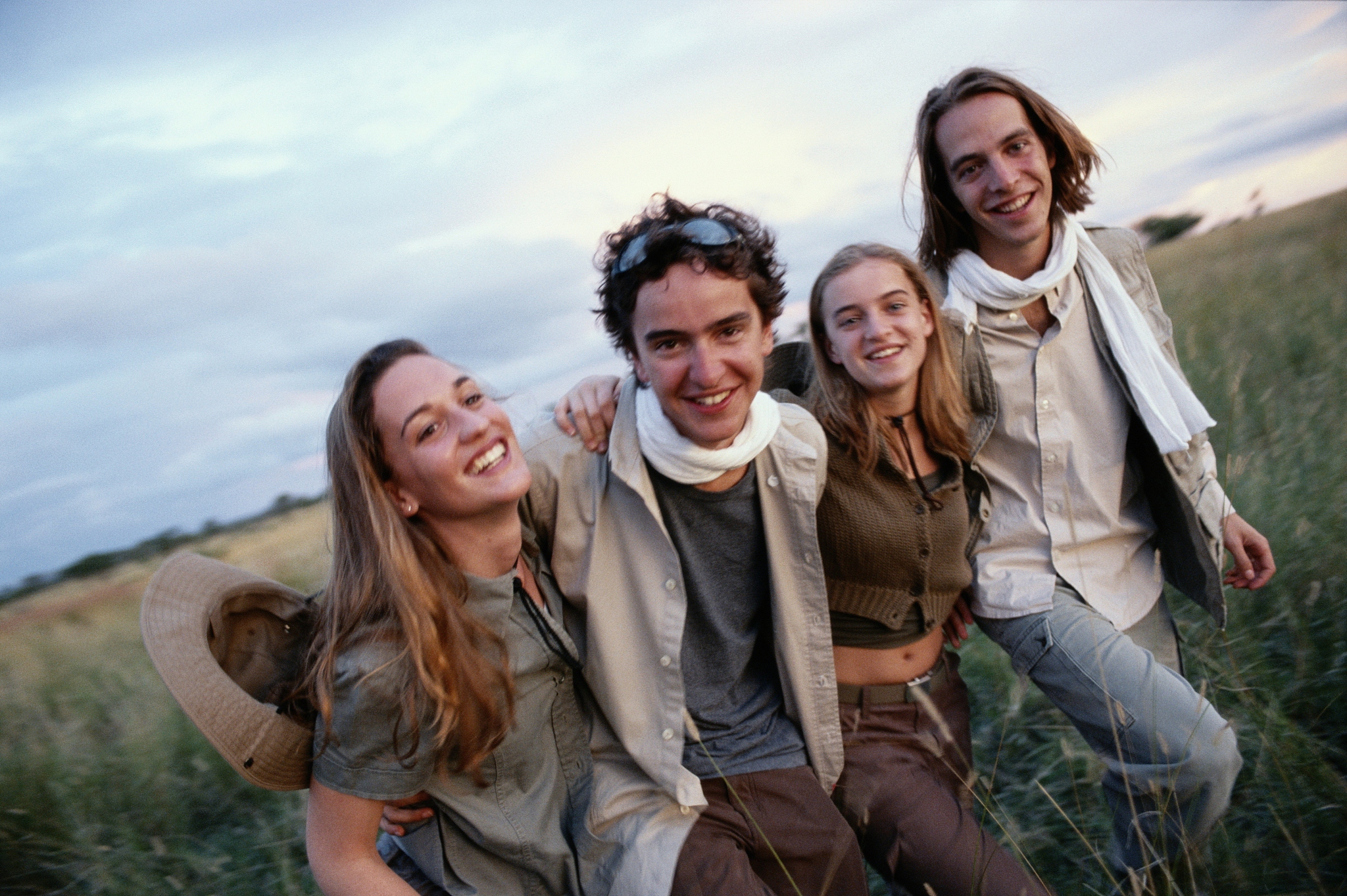 young people on safari in south africa