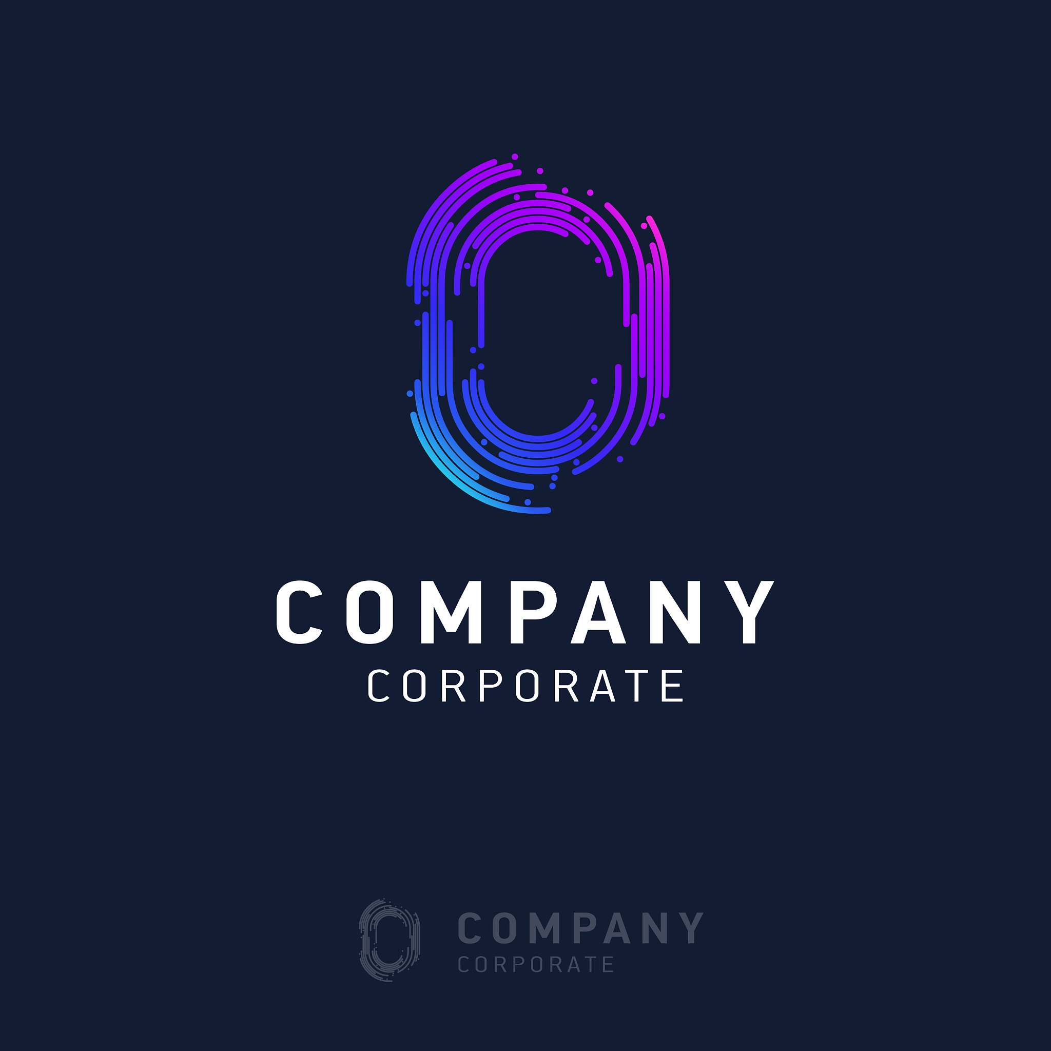 0 company logo design