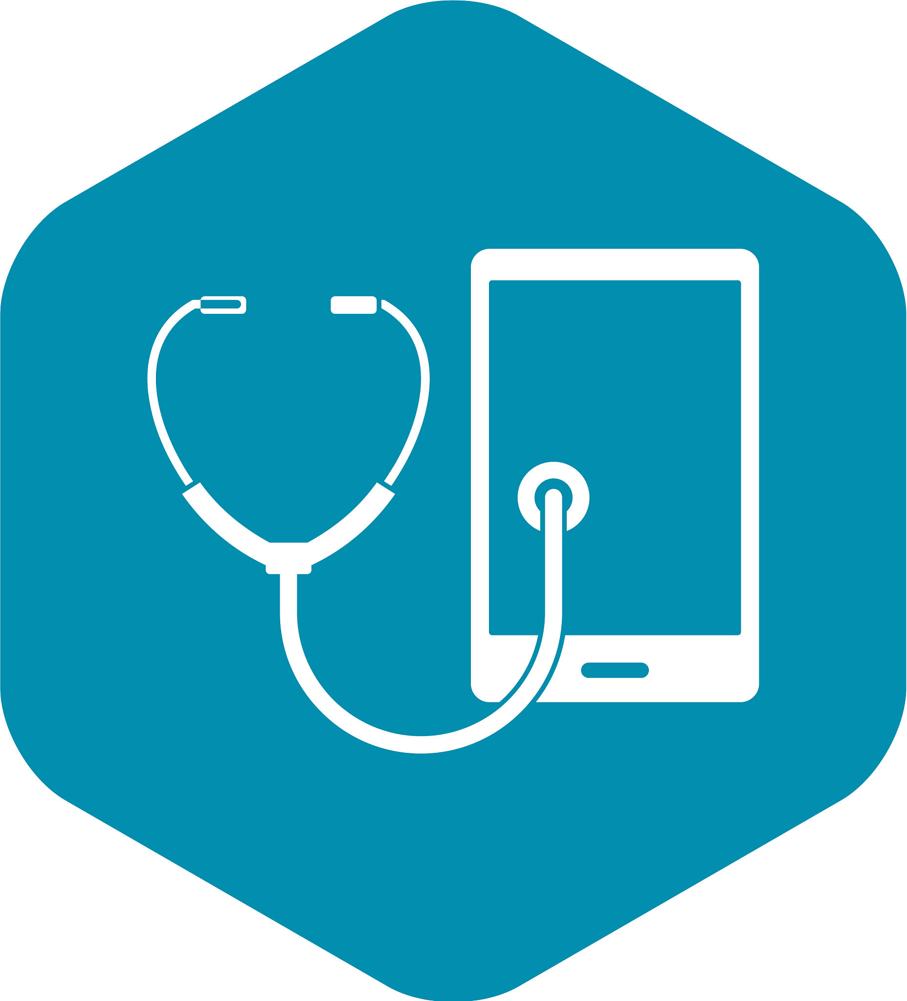 phone diagnosis icon simple style