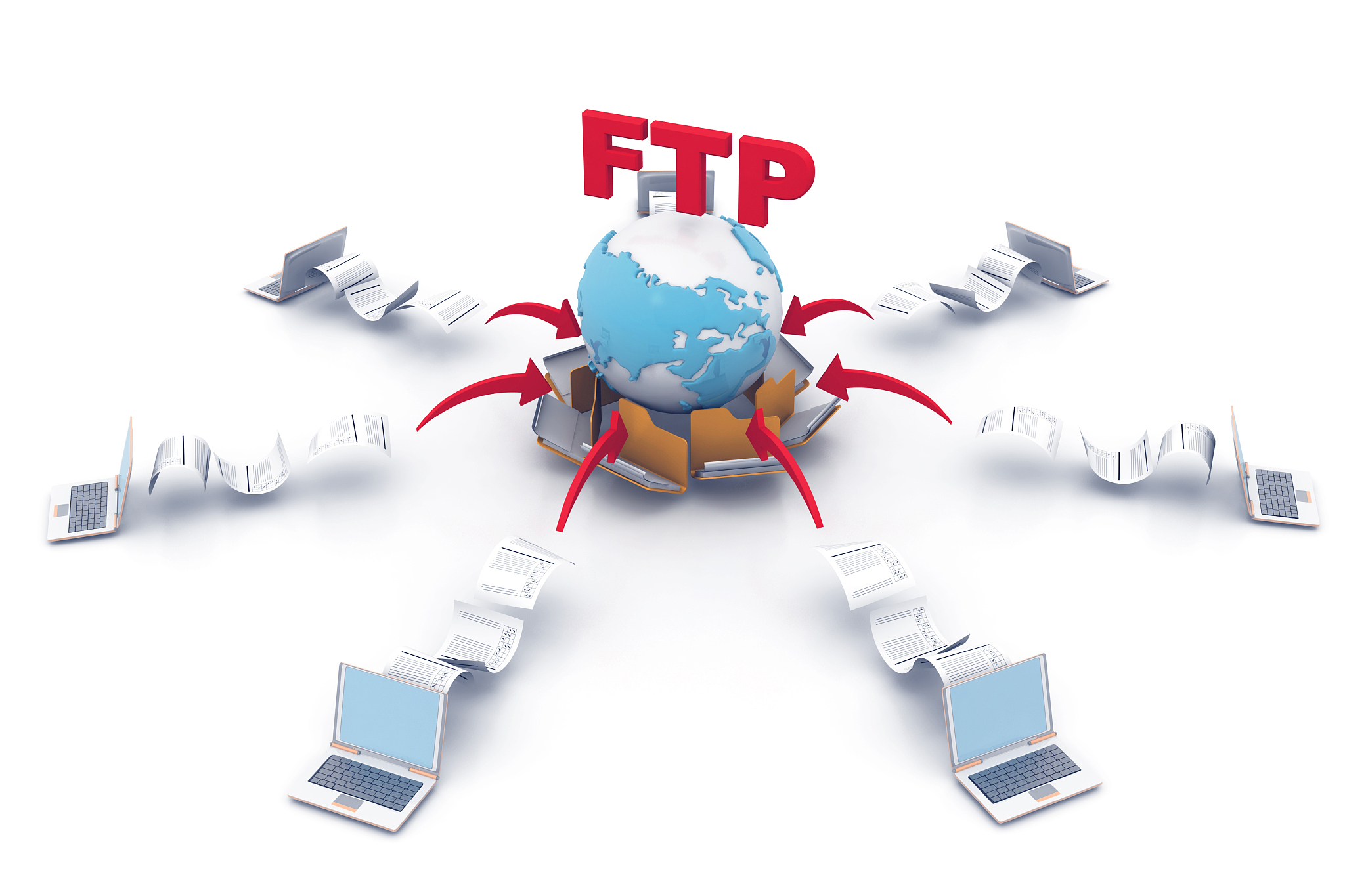 ftp file transfer. internet technology