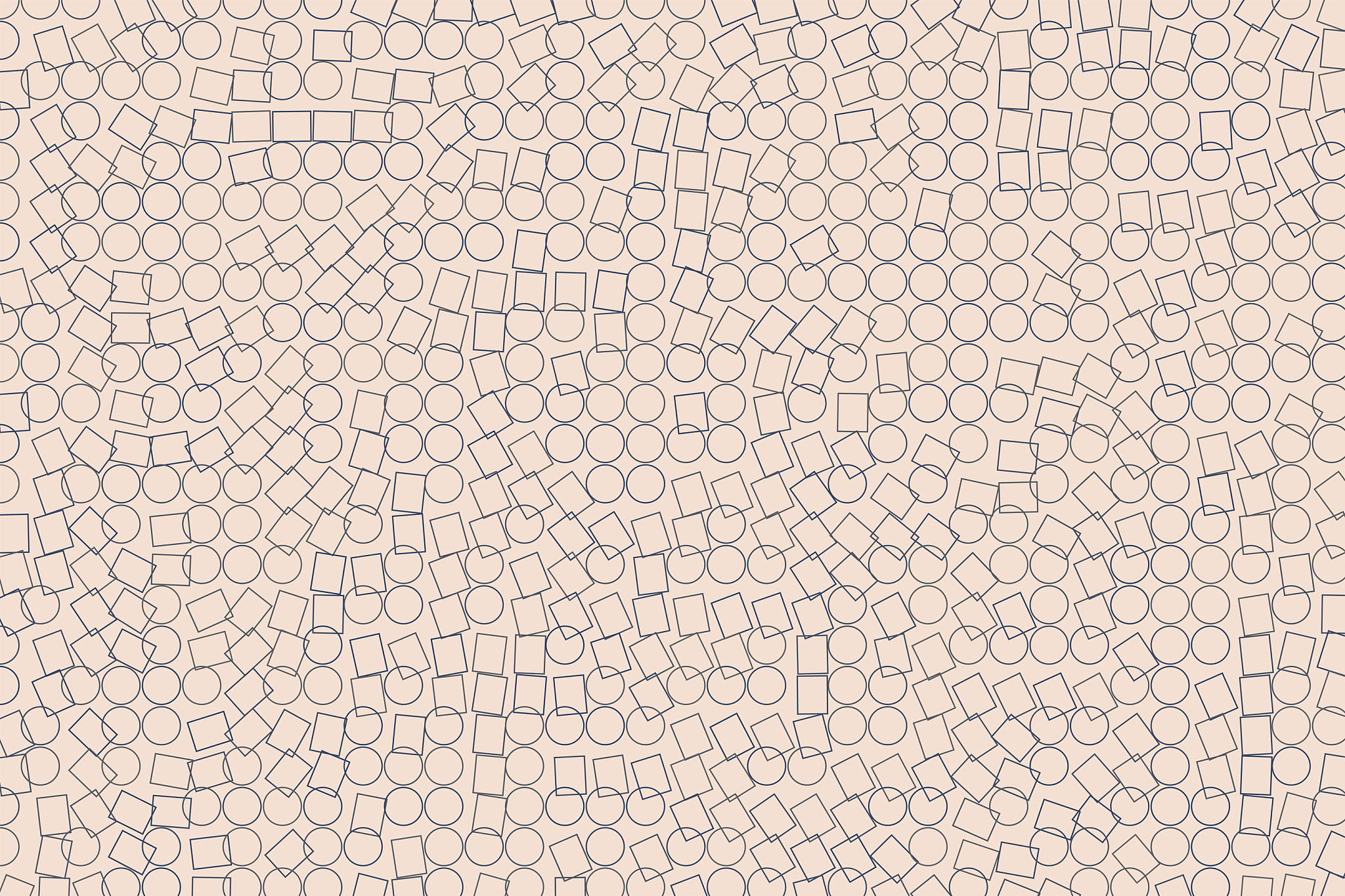 modern geometrical ellipse & square box background pattern abstr