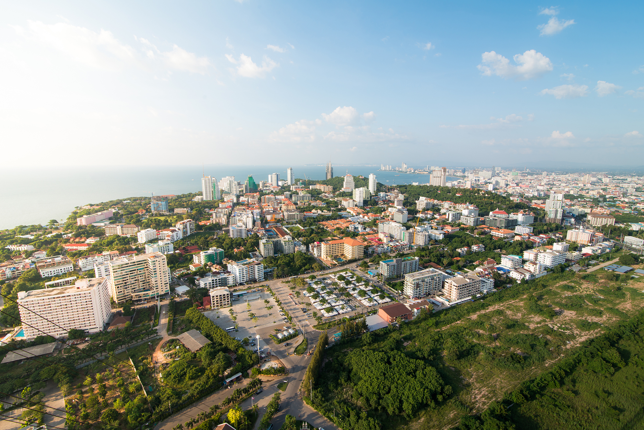 city scapes pattaya thailand 2015