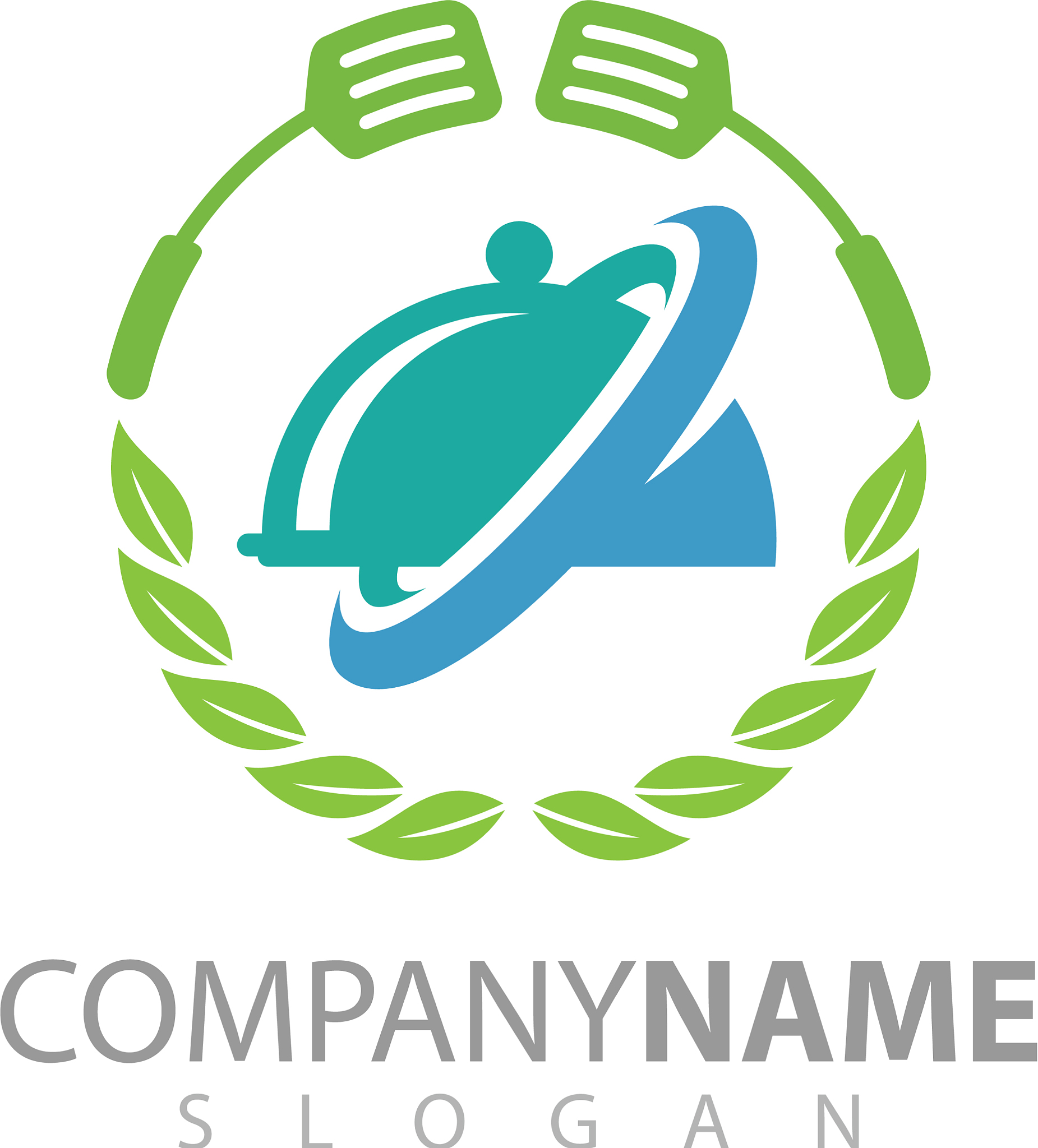 logo template for food cooking restaurant chef