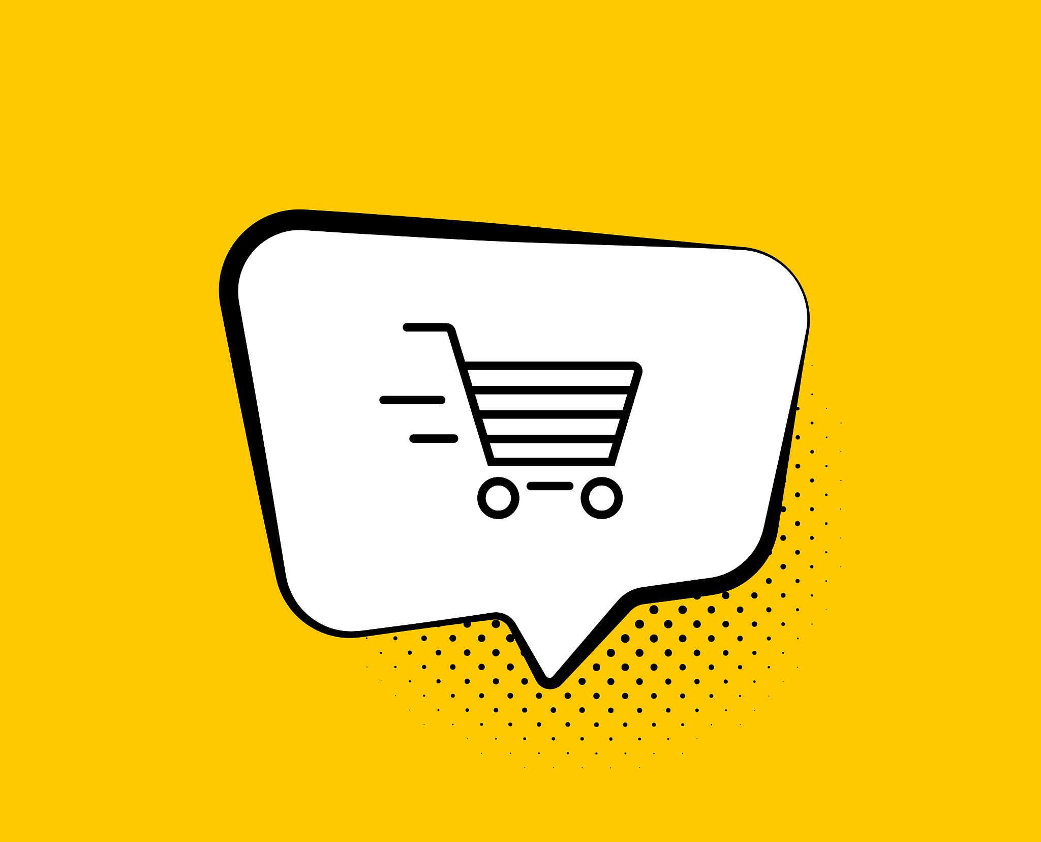delivery service line icon shopping cart sign