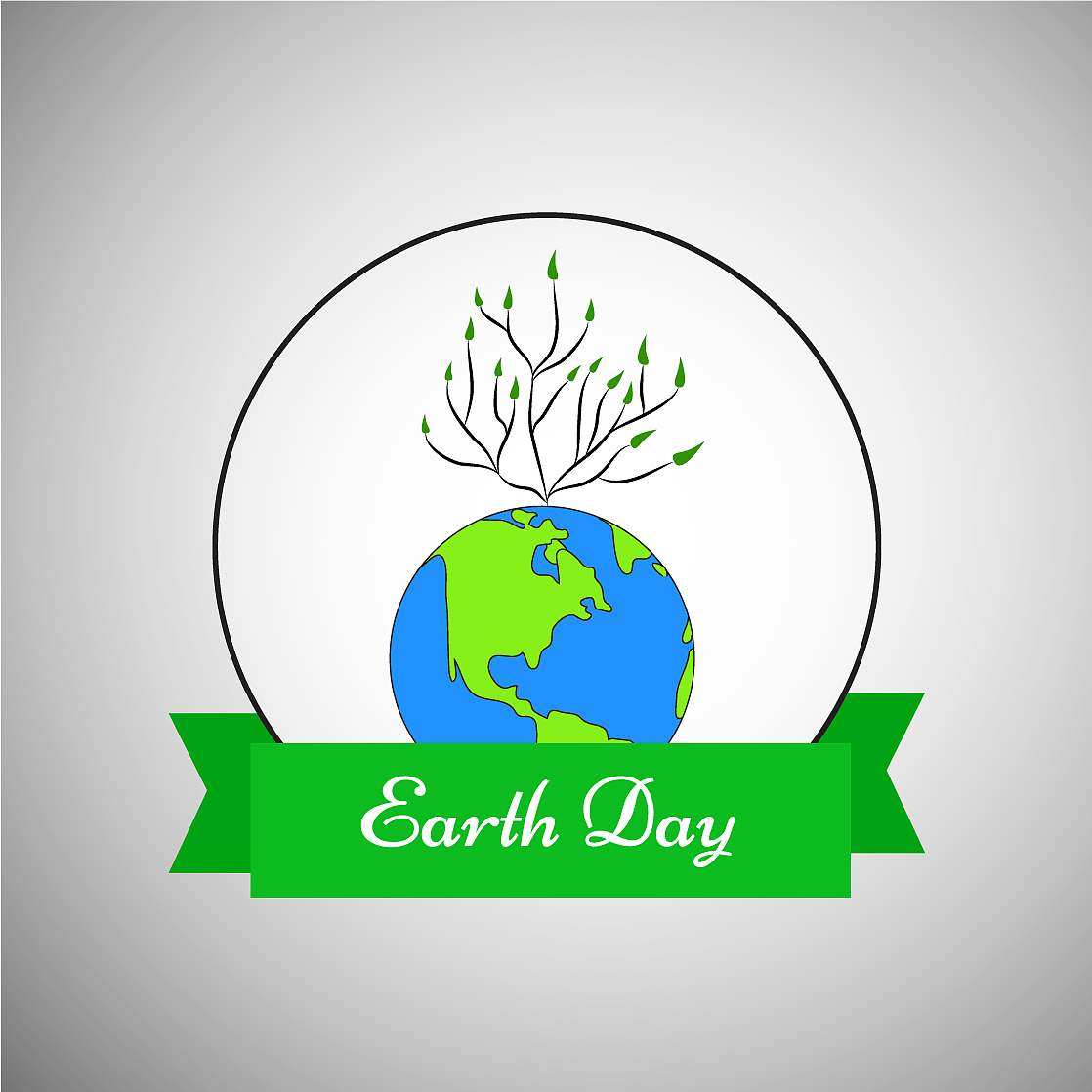 elements of earth day background