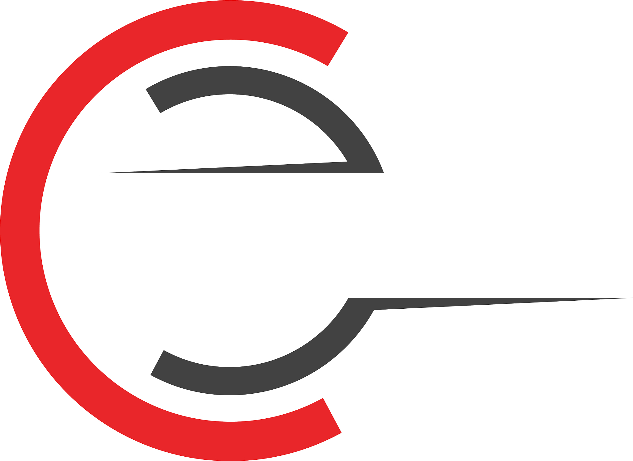 letter c logo template design