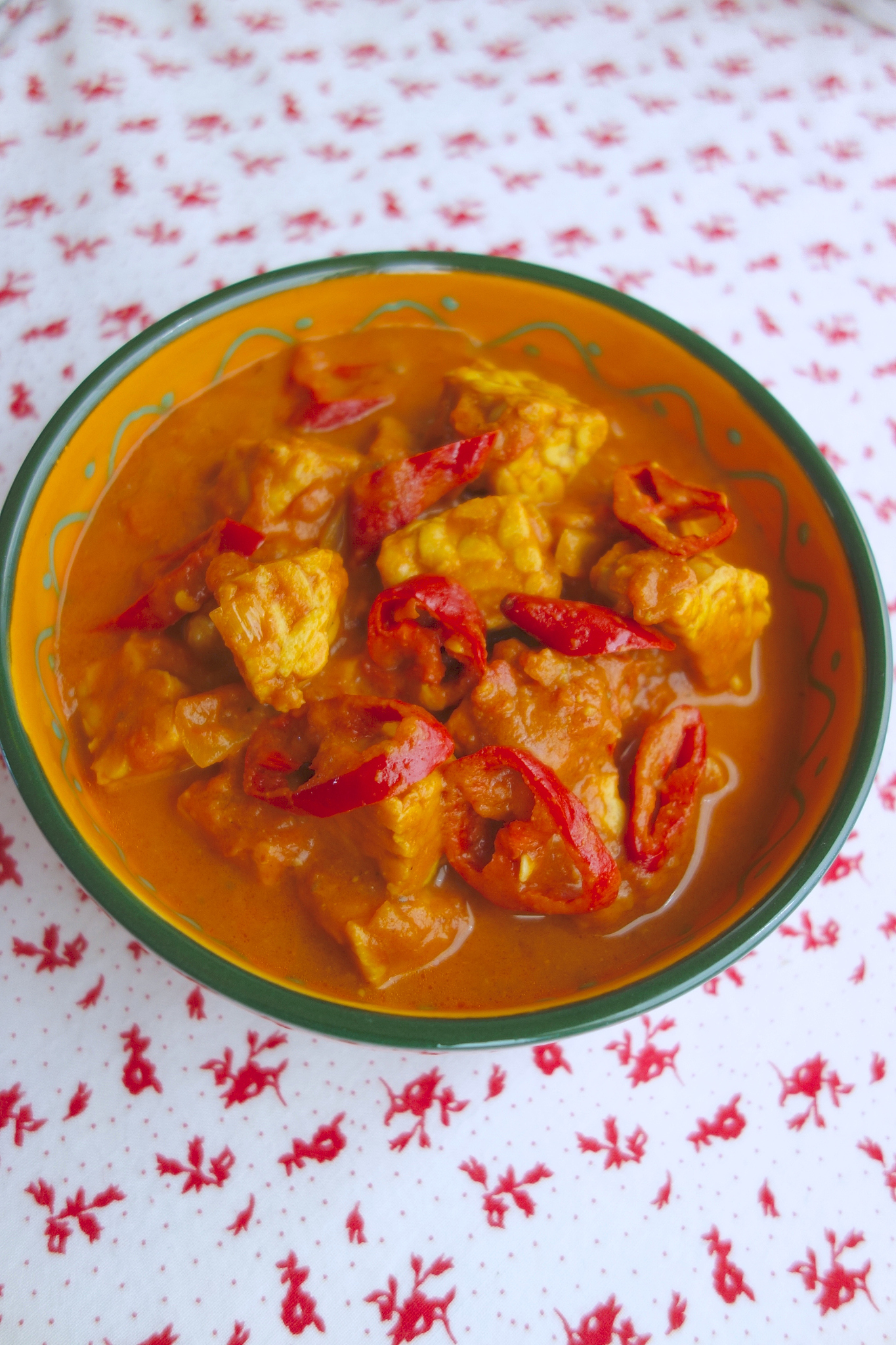 tempeh chili curry