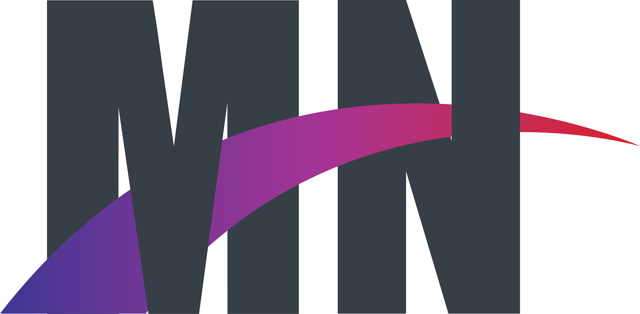 initial letter overlapping design logo