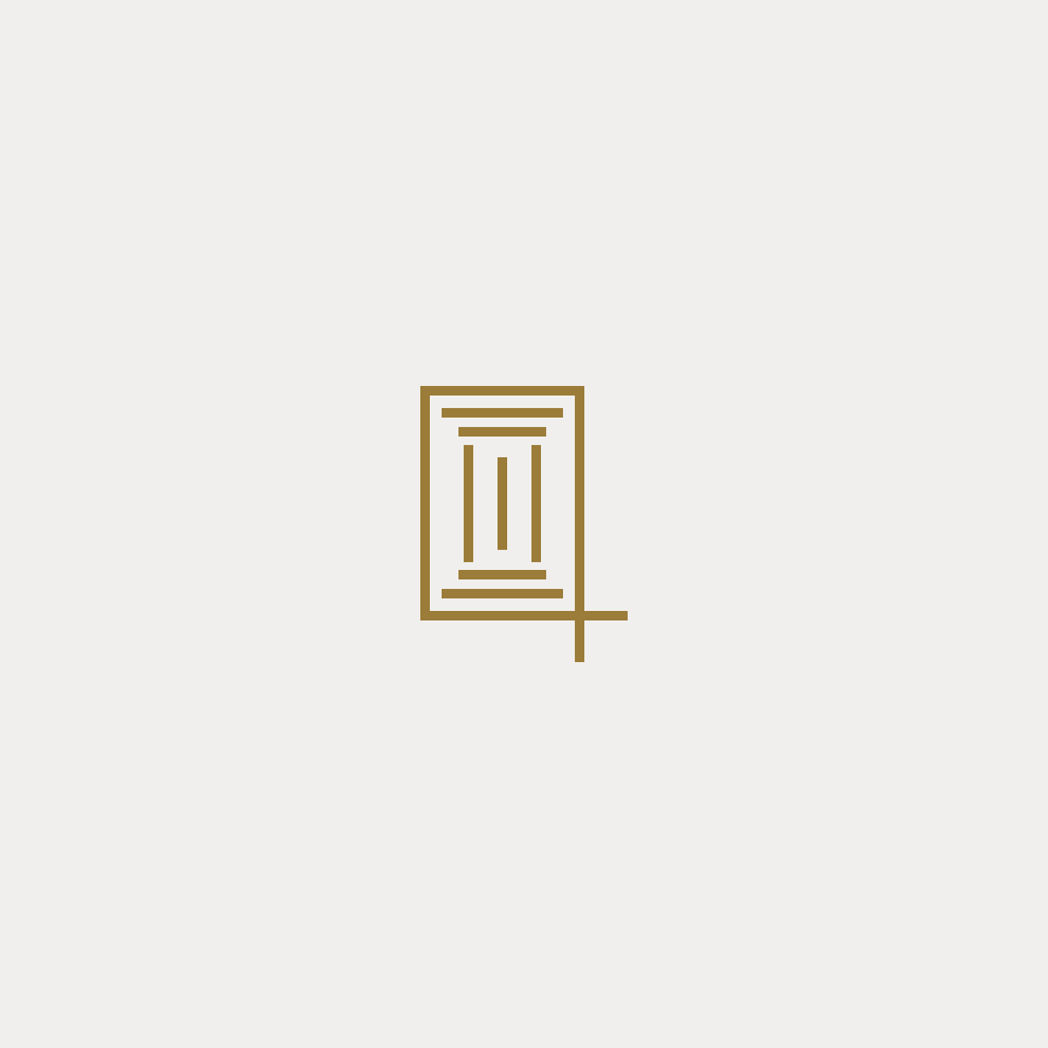 elegant pillar attorney vector icon line design