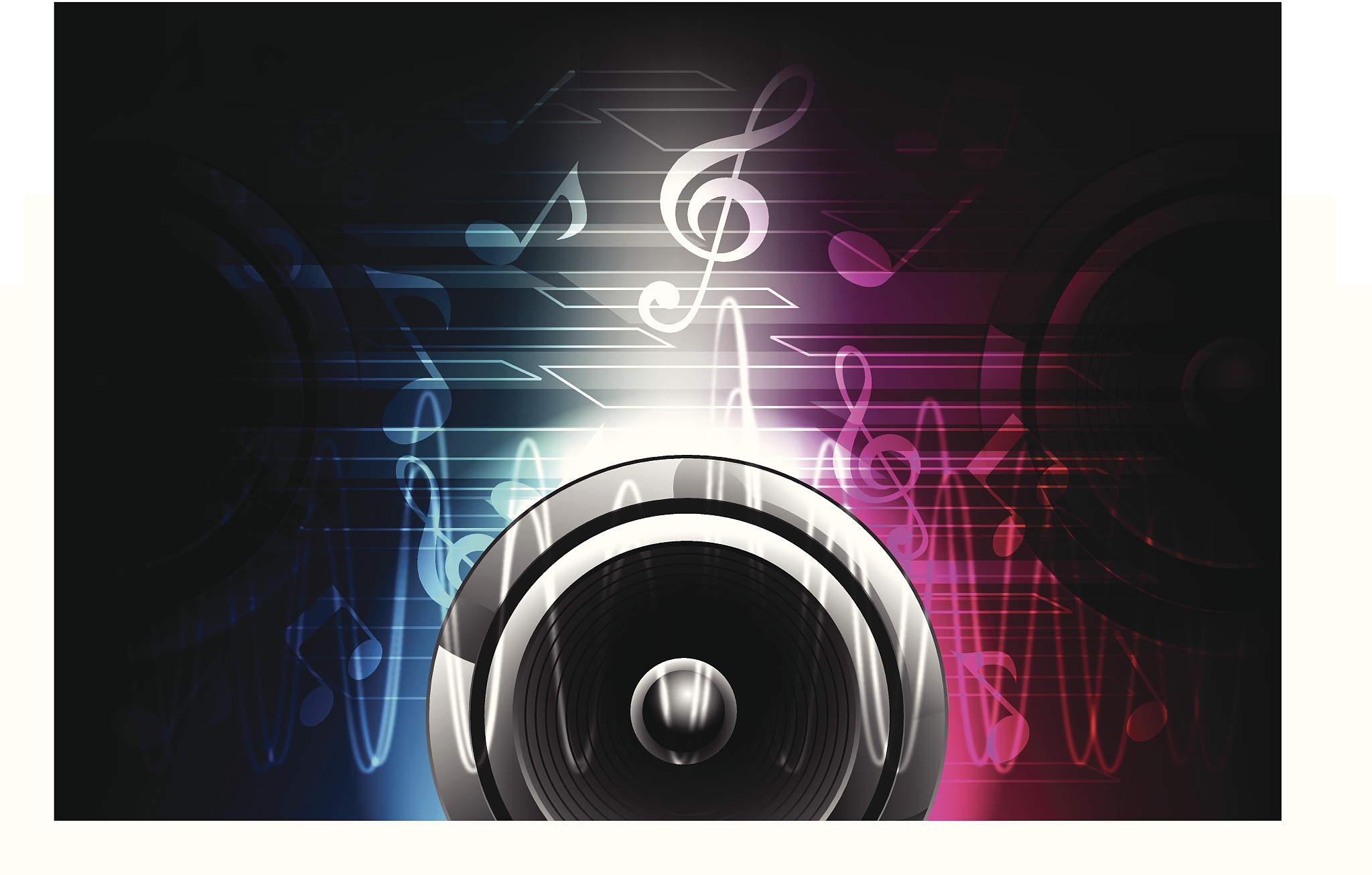beautiful music background