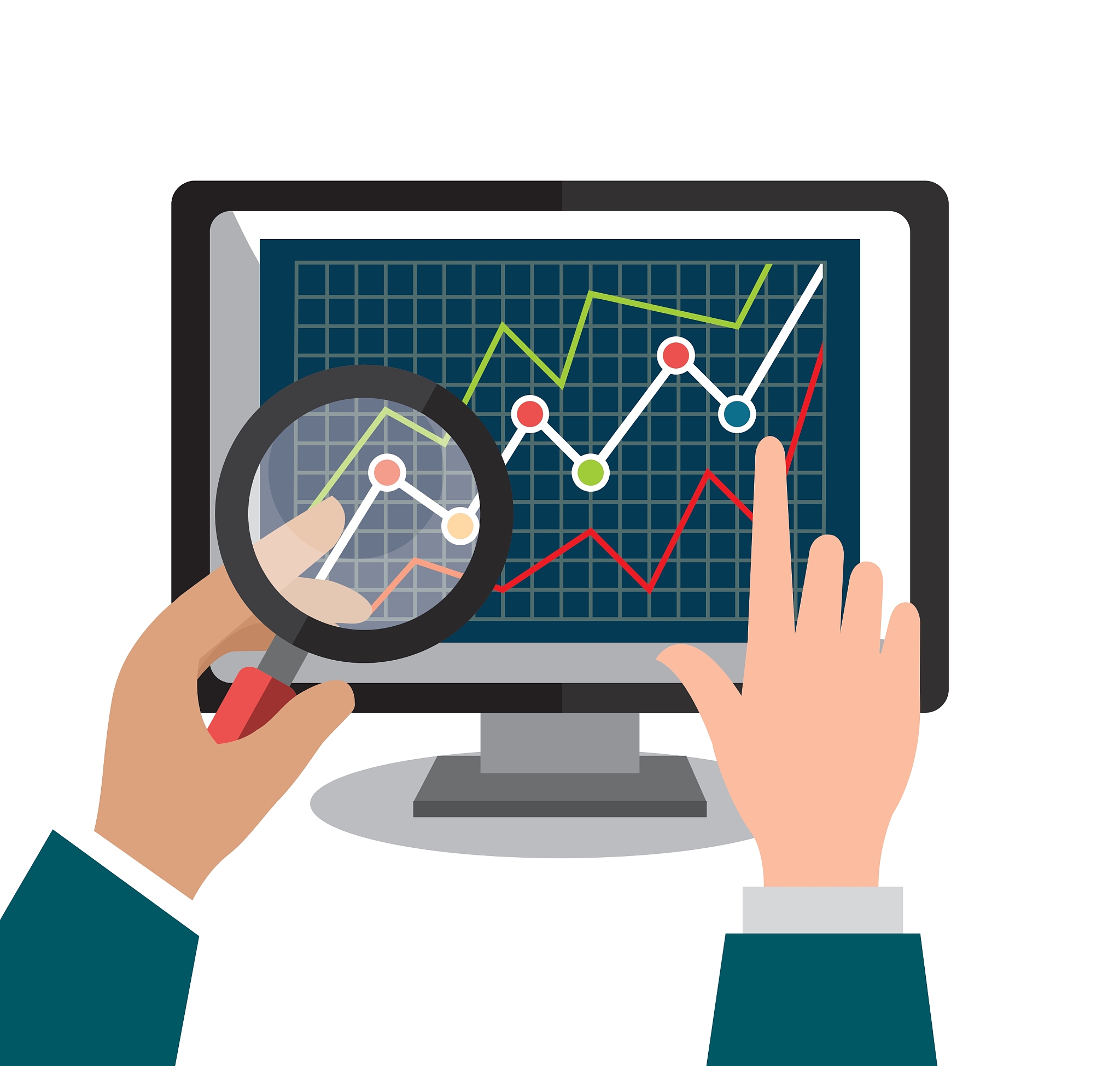 stock market with statistics