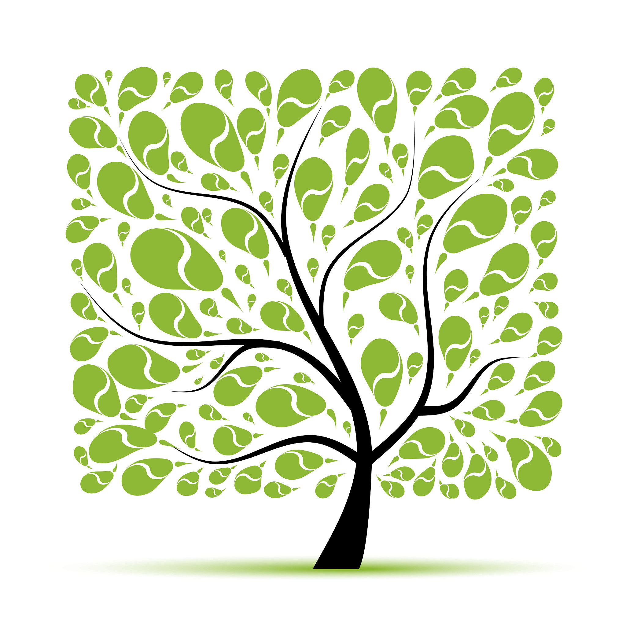 art tree beautiful for your design