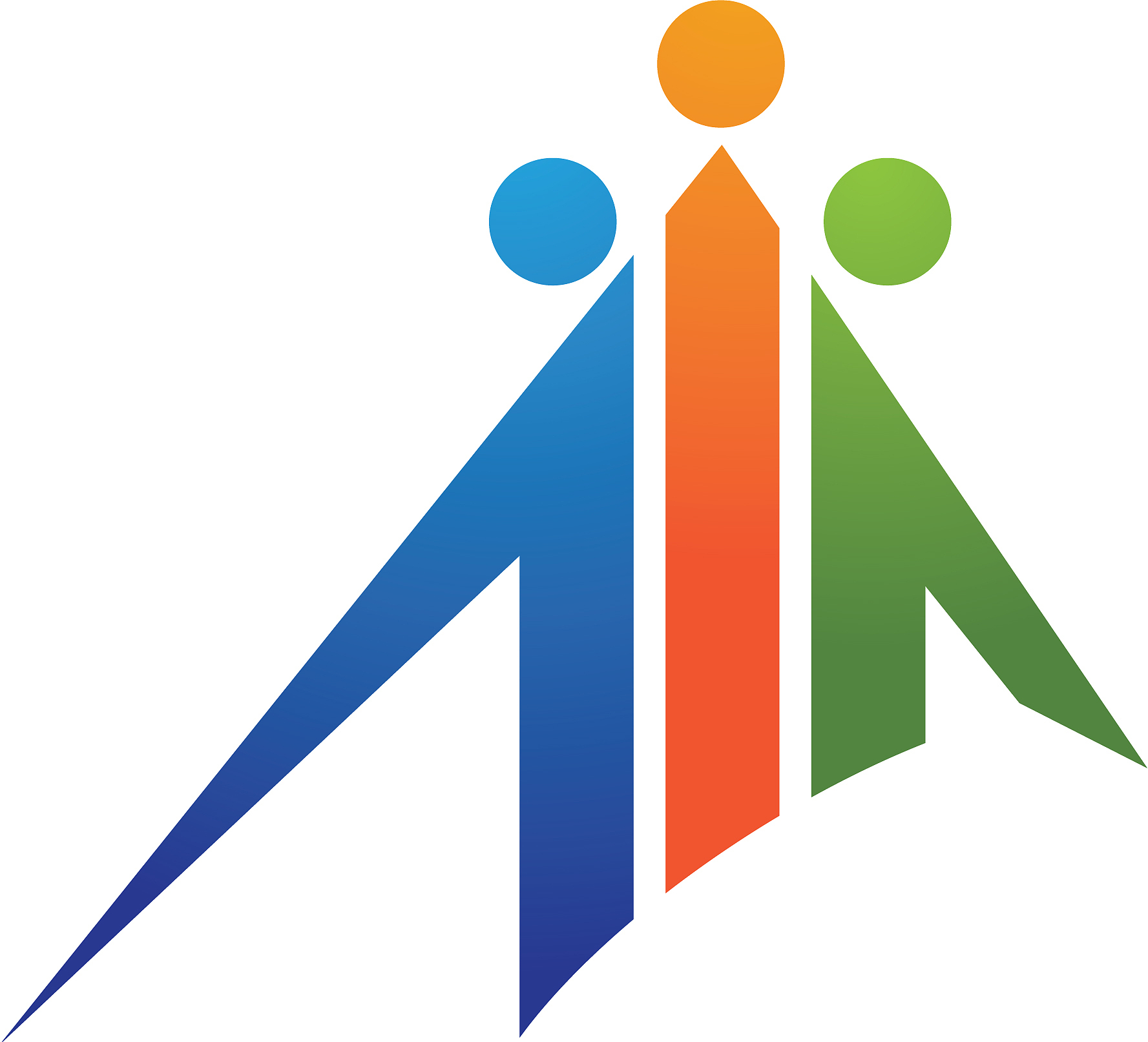 adoption and community care logo template icon