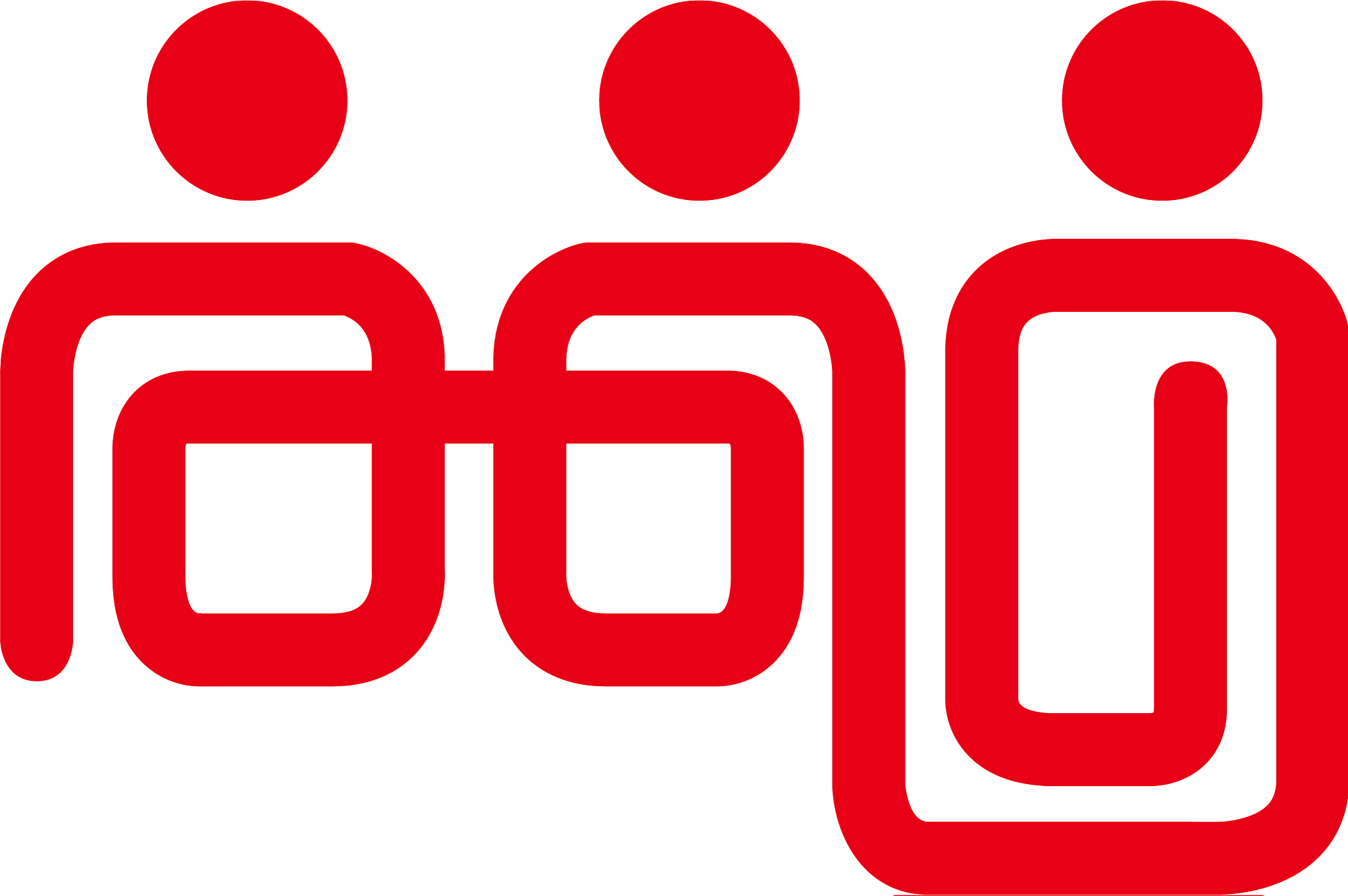 isolated teamwork logo