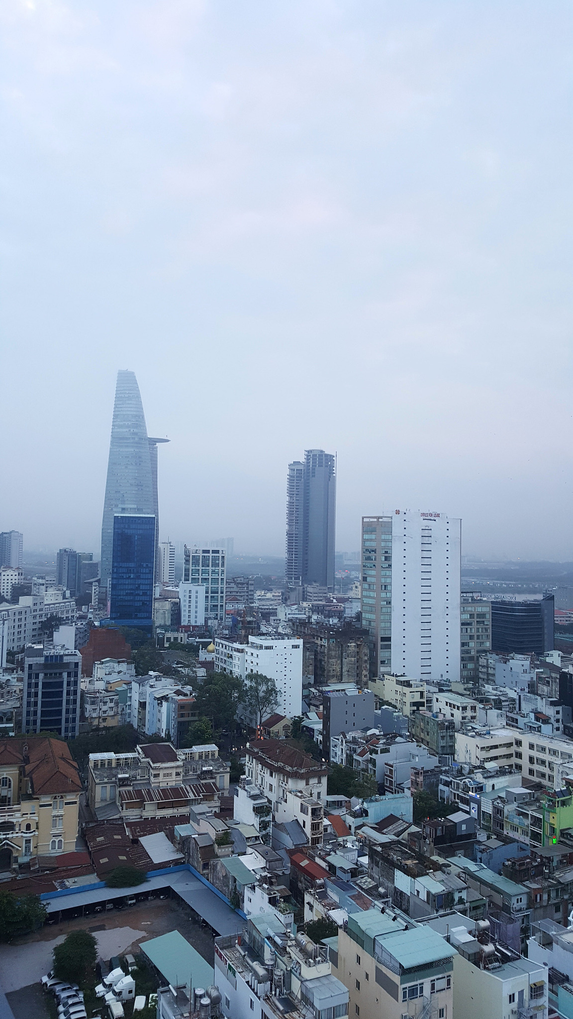hochiminh city in the morning