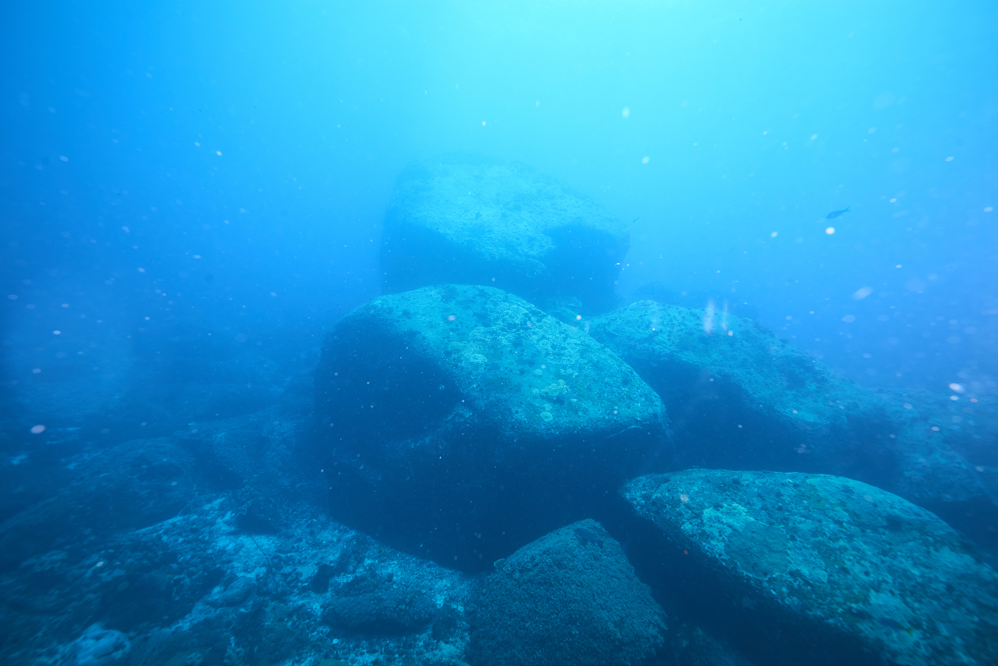 underwater