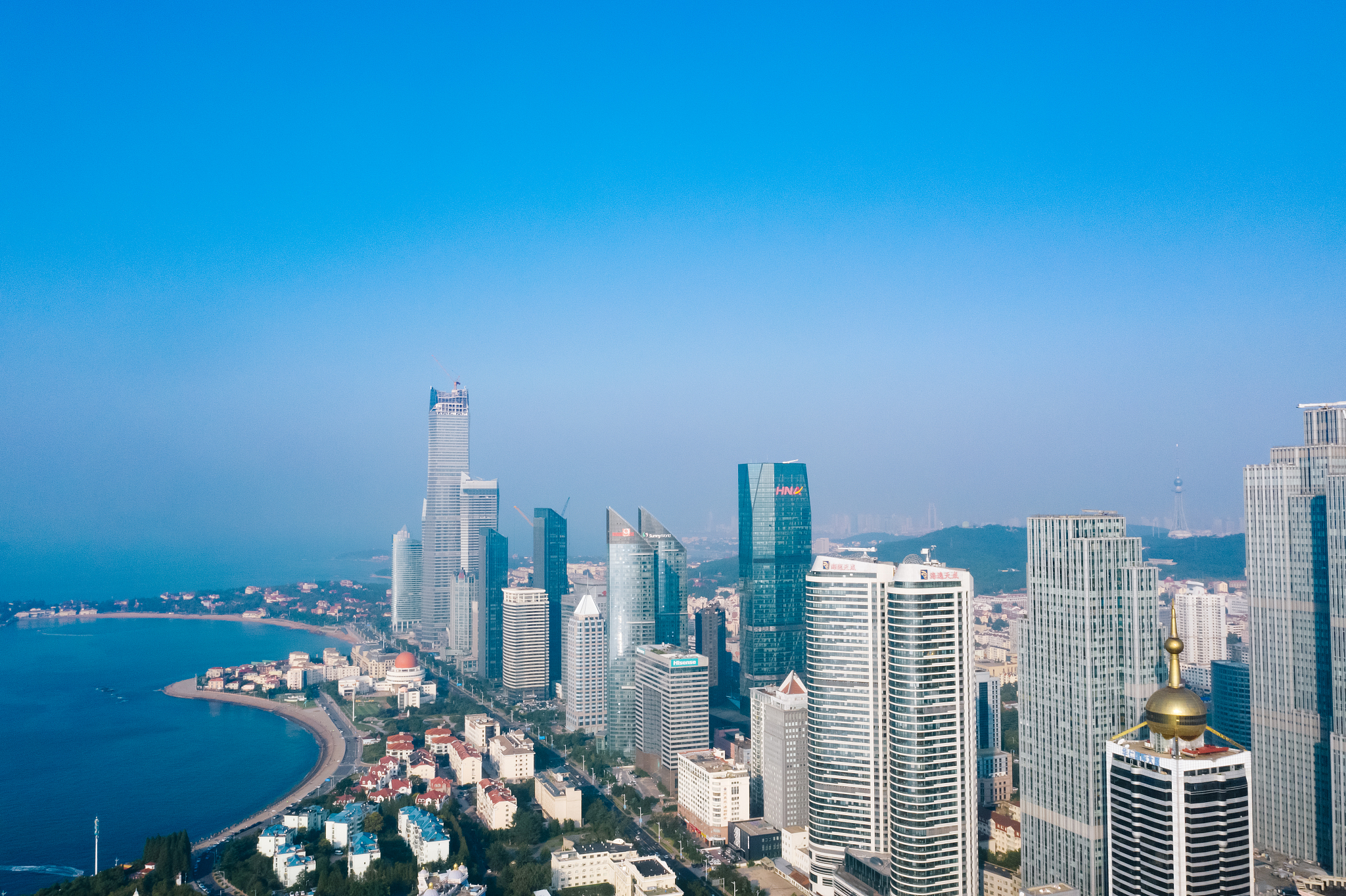 海滨城市：春笋破天，自由之歌，与你共赏美景