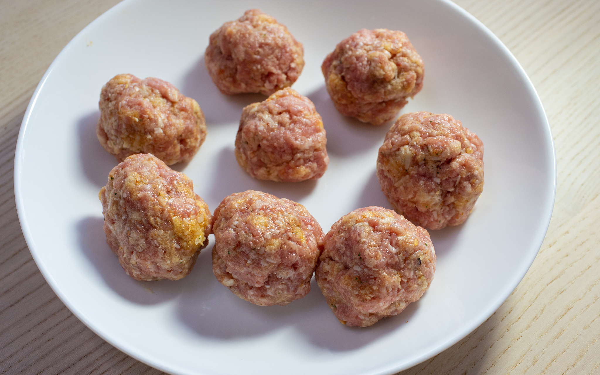 raw meatball