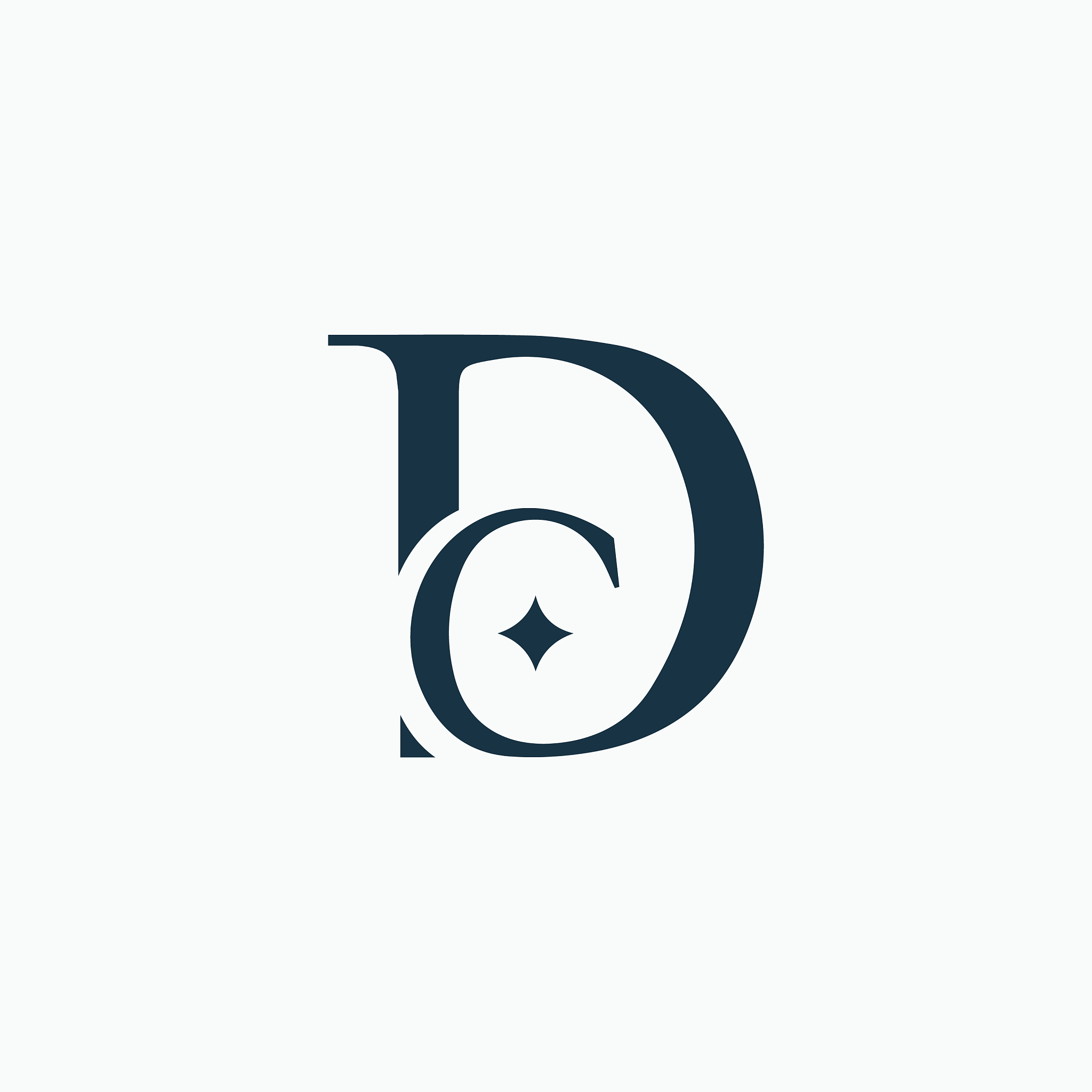 initial logo cd dc letter logo design