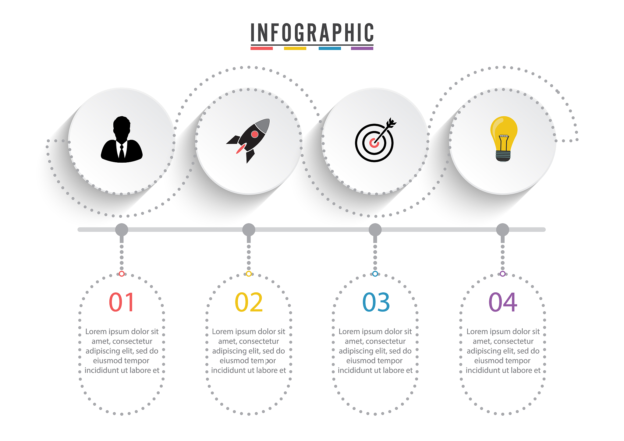 infographic design vector and marketing icons can be used for wo