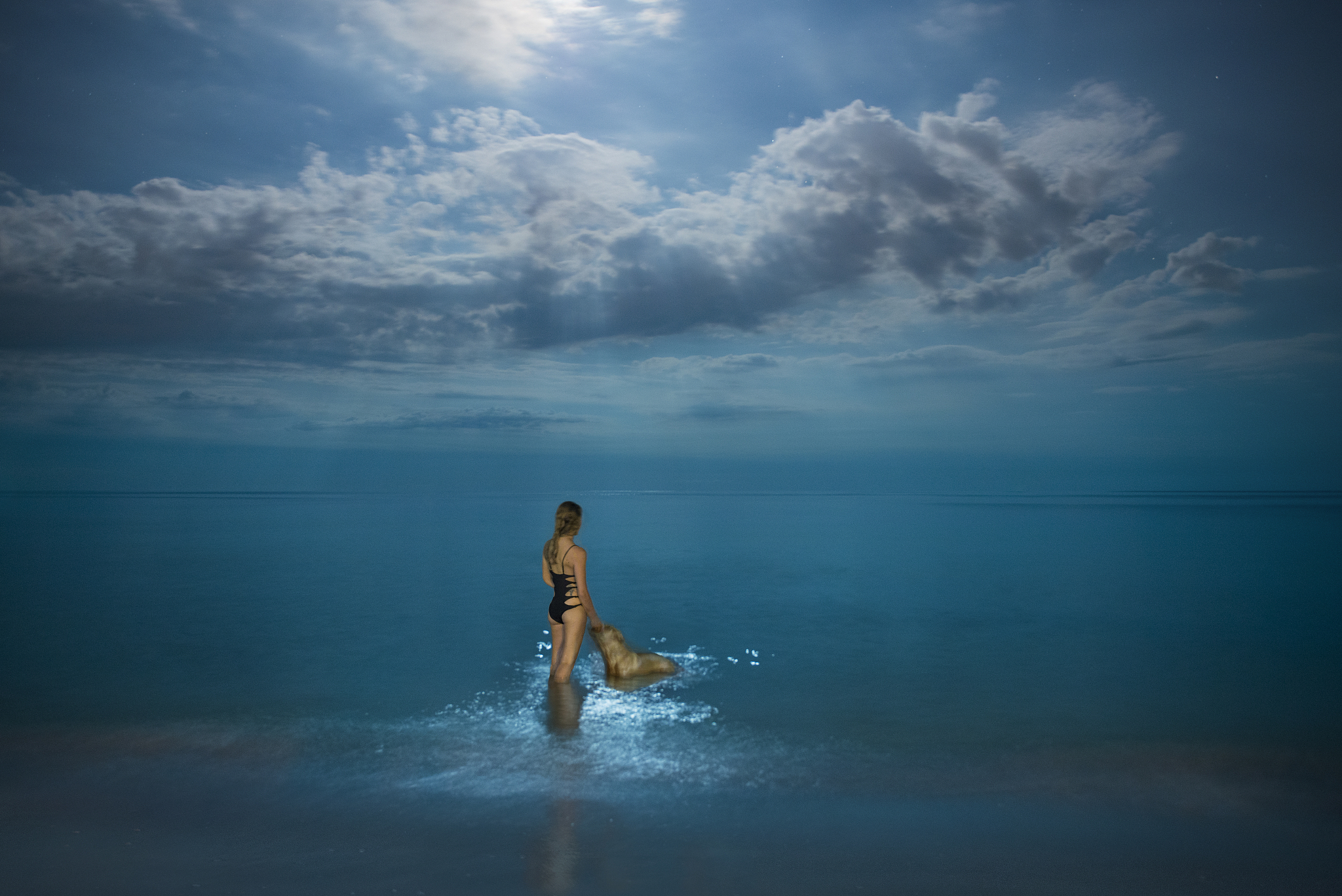 Gentle Embrace: 20-Year-Old Woman Finds Serenity in Nature's Beauty