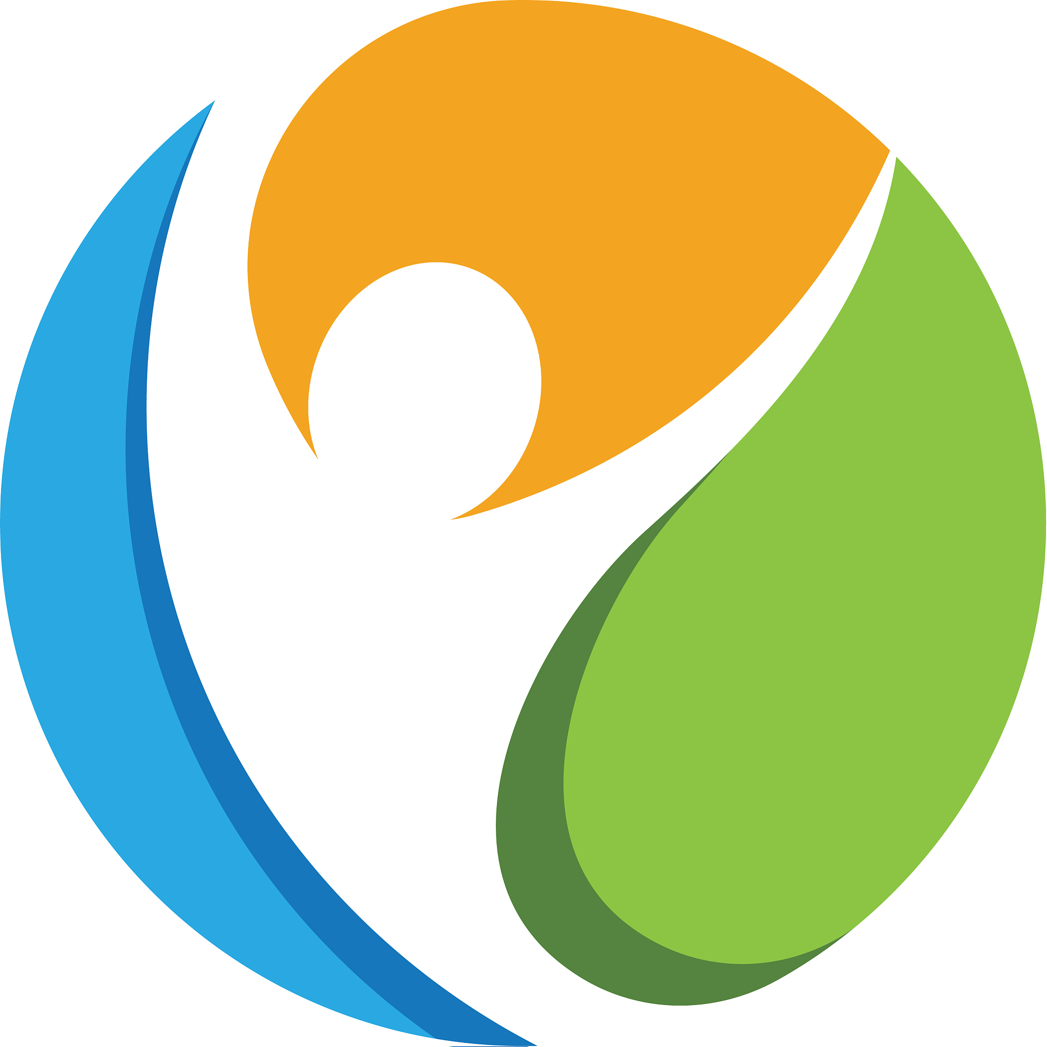 human character logo sign