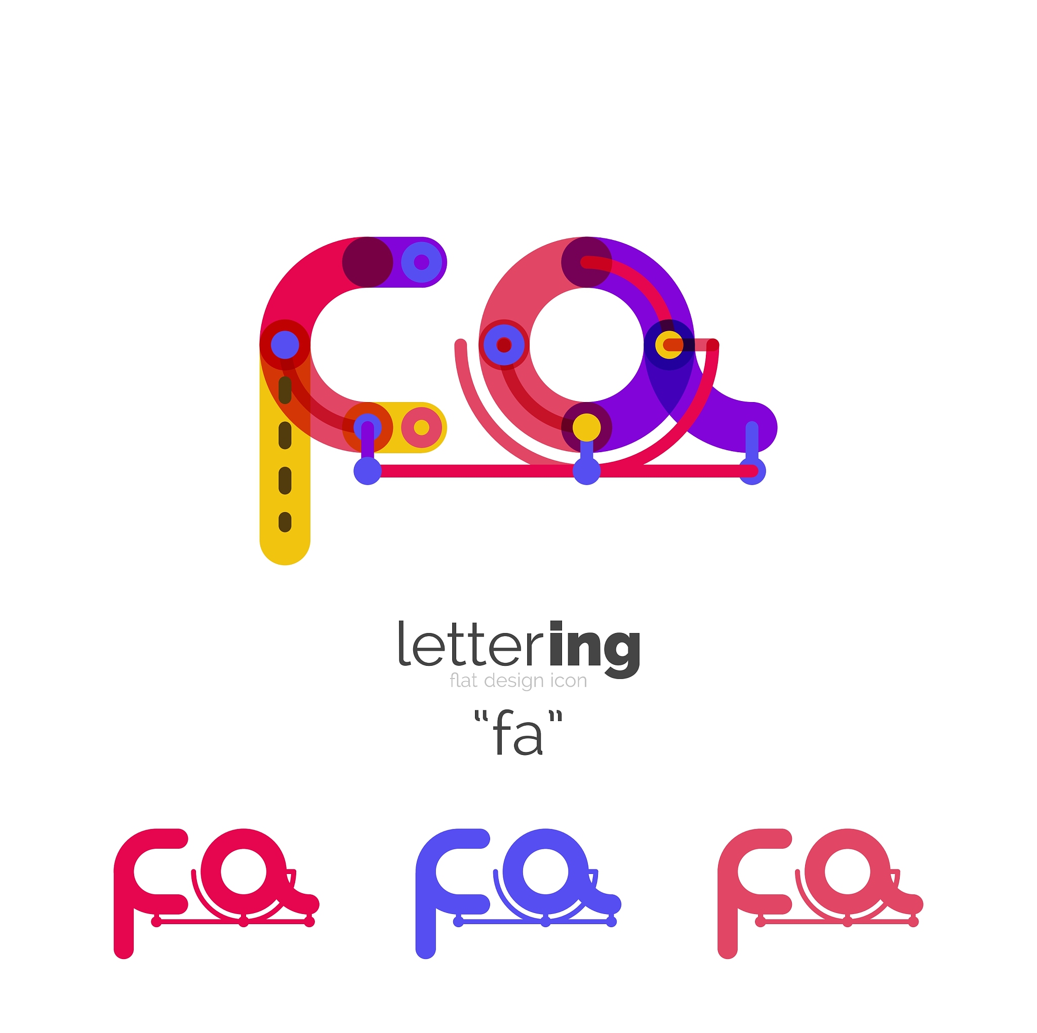 letters logo icon