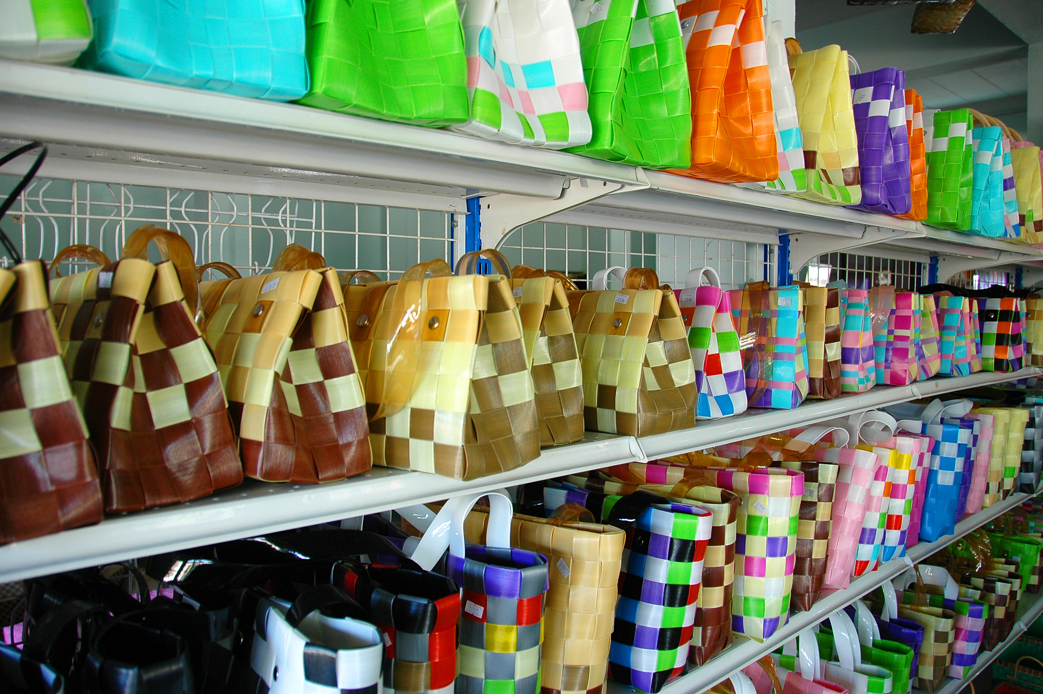 handmade basketwork bags