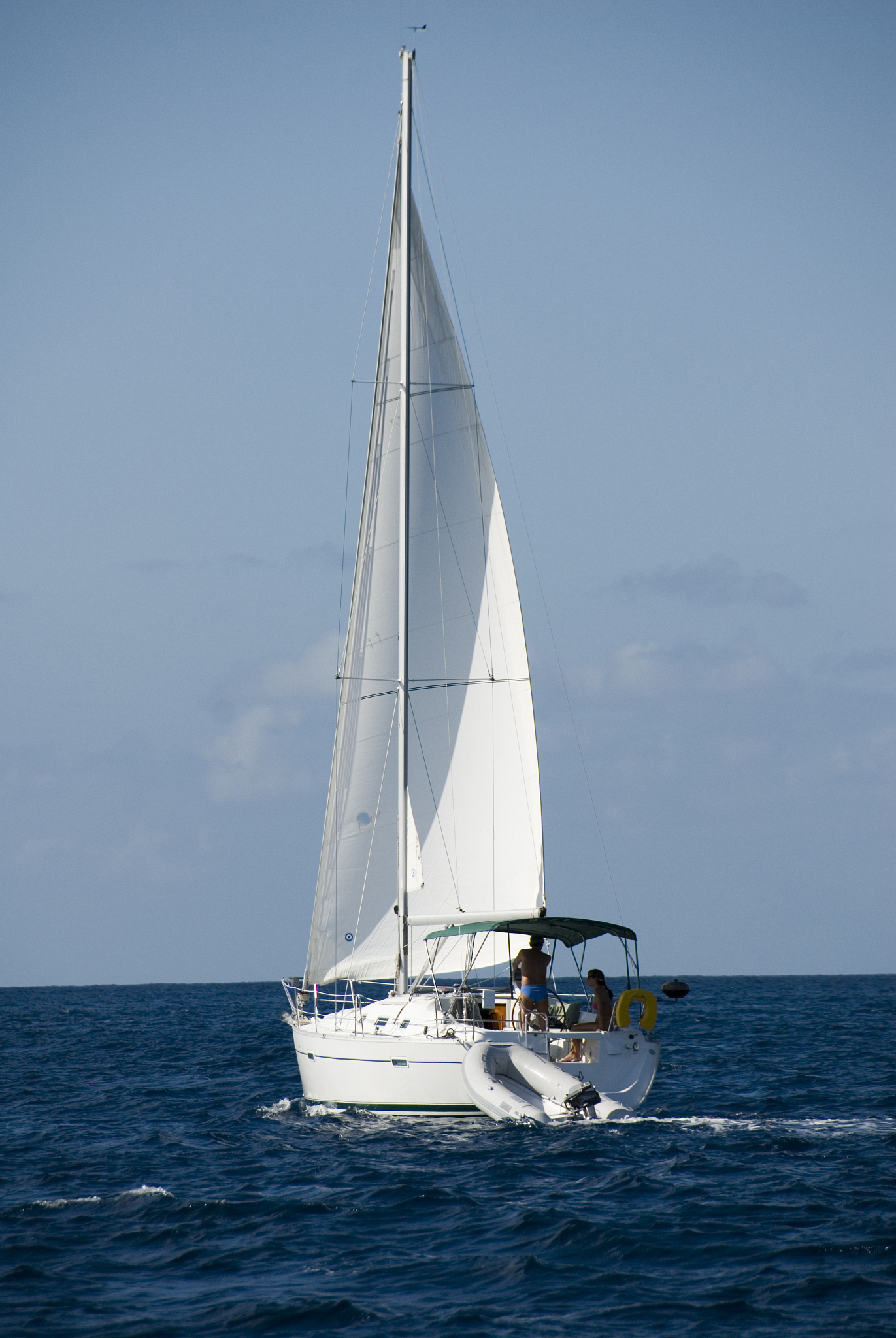 sailboat at sea