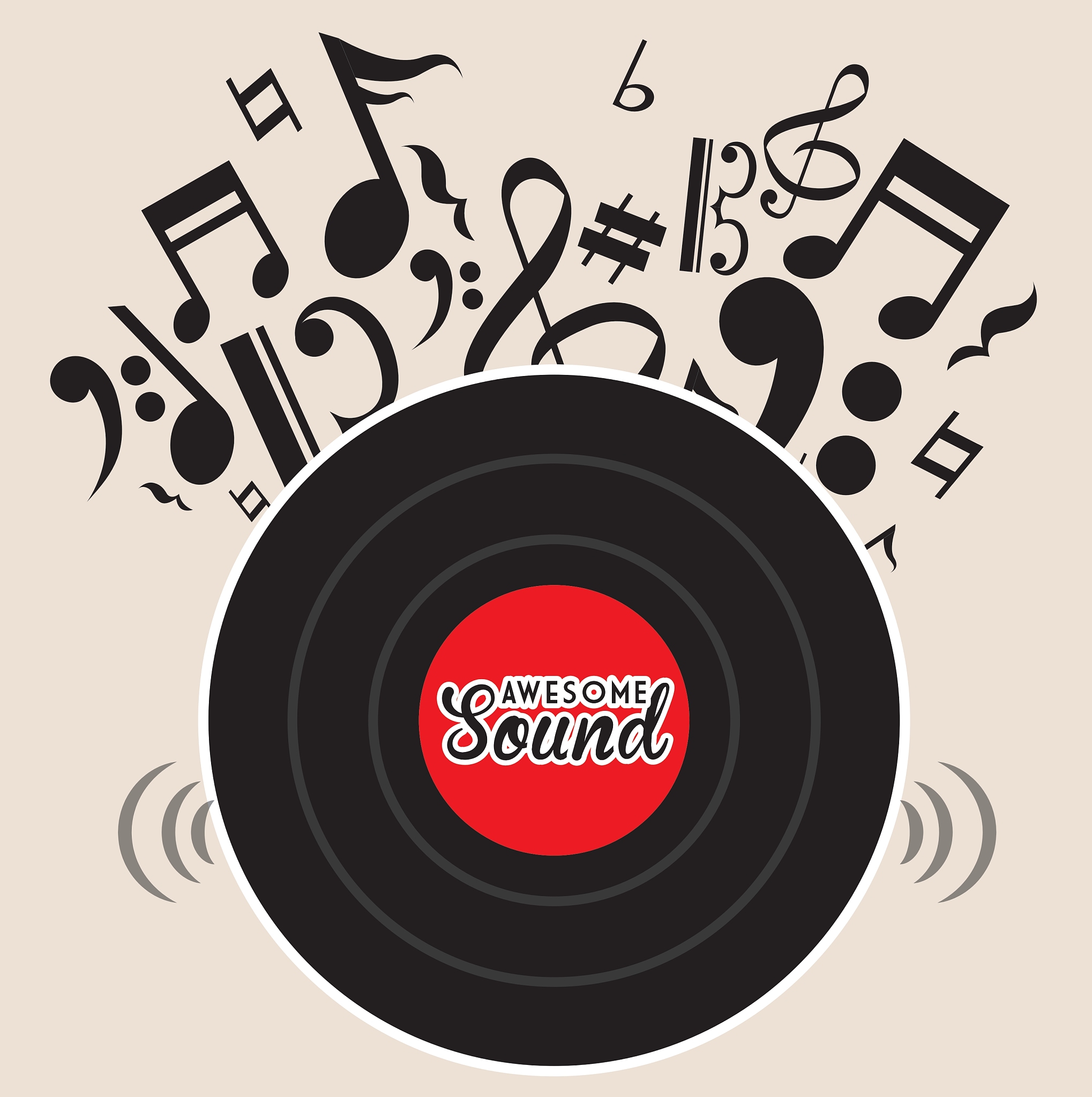music icon design