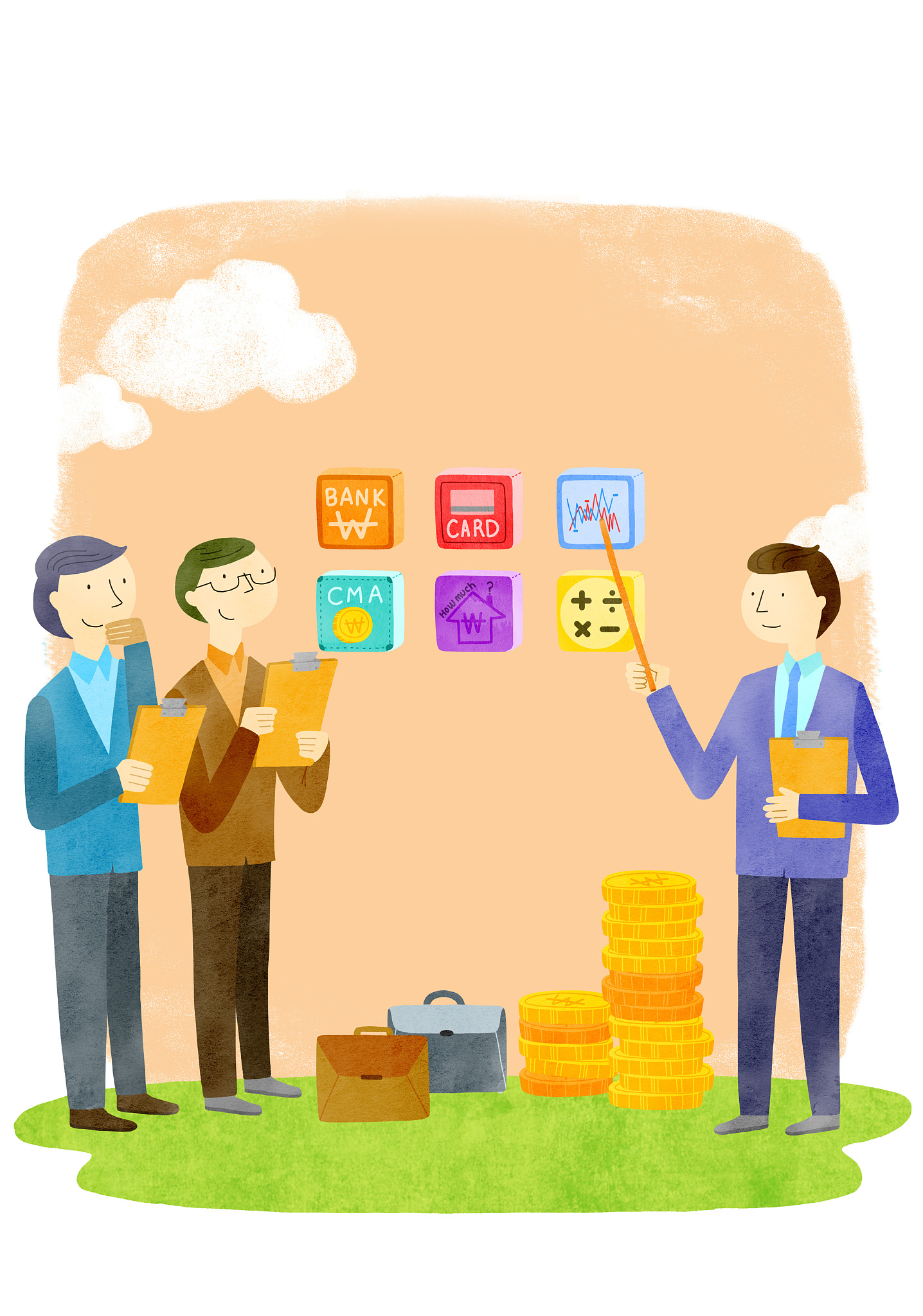 business, finance, banking, insurance, savings, virtual money, i