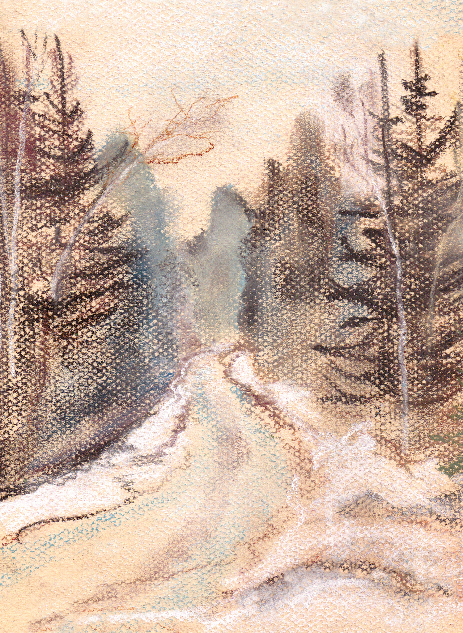 审校：The process of creating vibrant landscape paintings should not solely focus on creating forms and textures for visual impact By incorporating texture and spiritual connotations this integration can