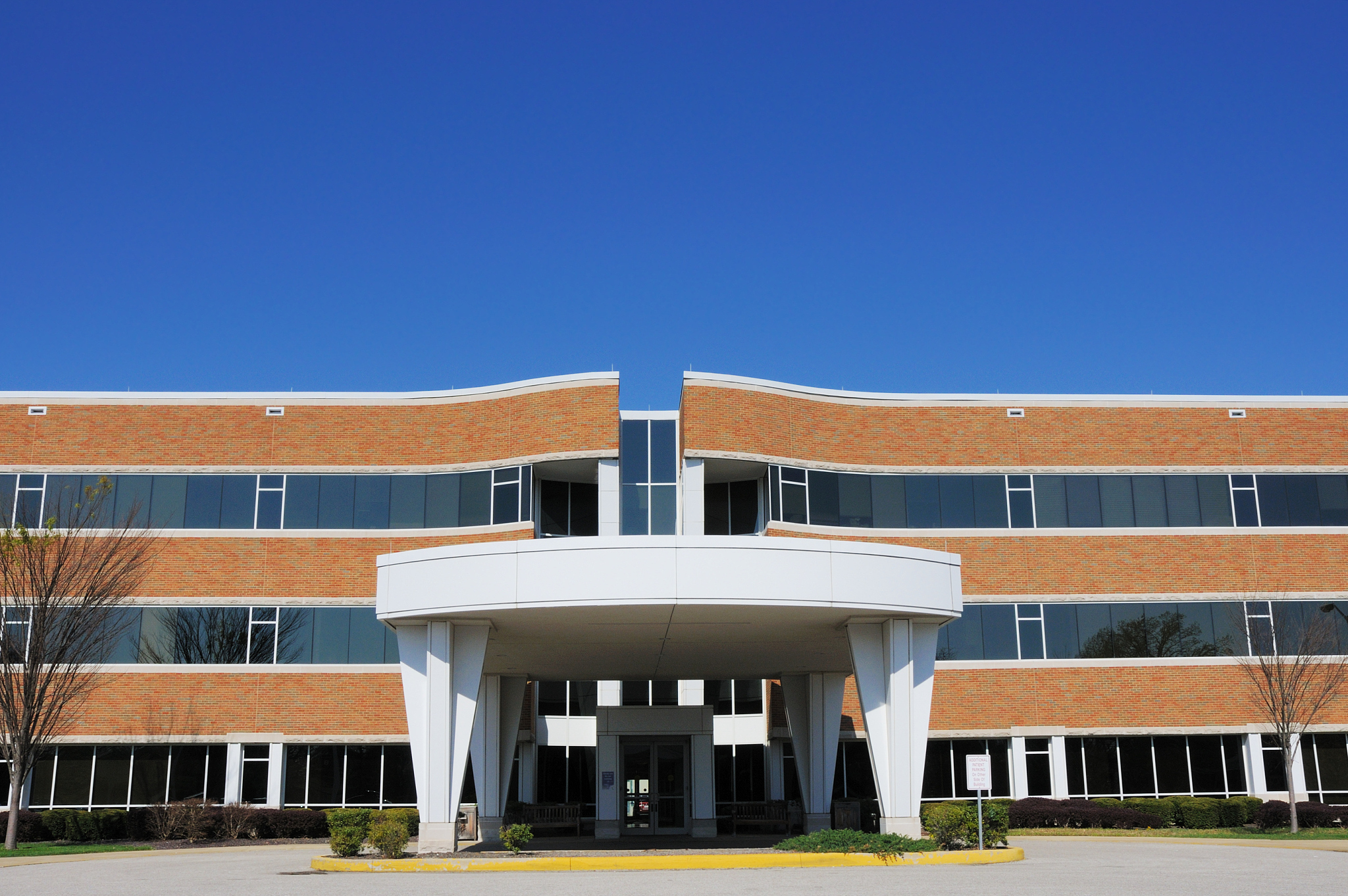 medical office building with copyspace