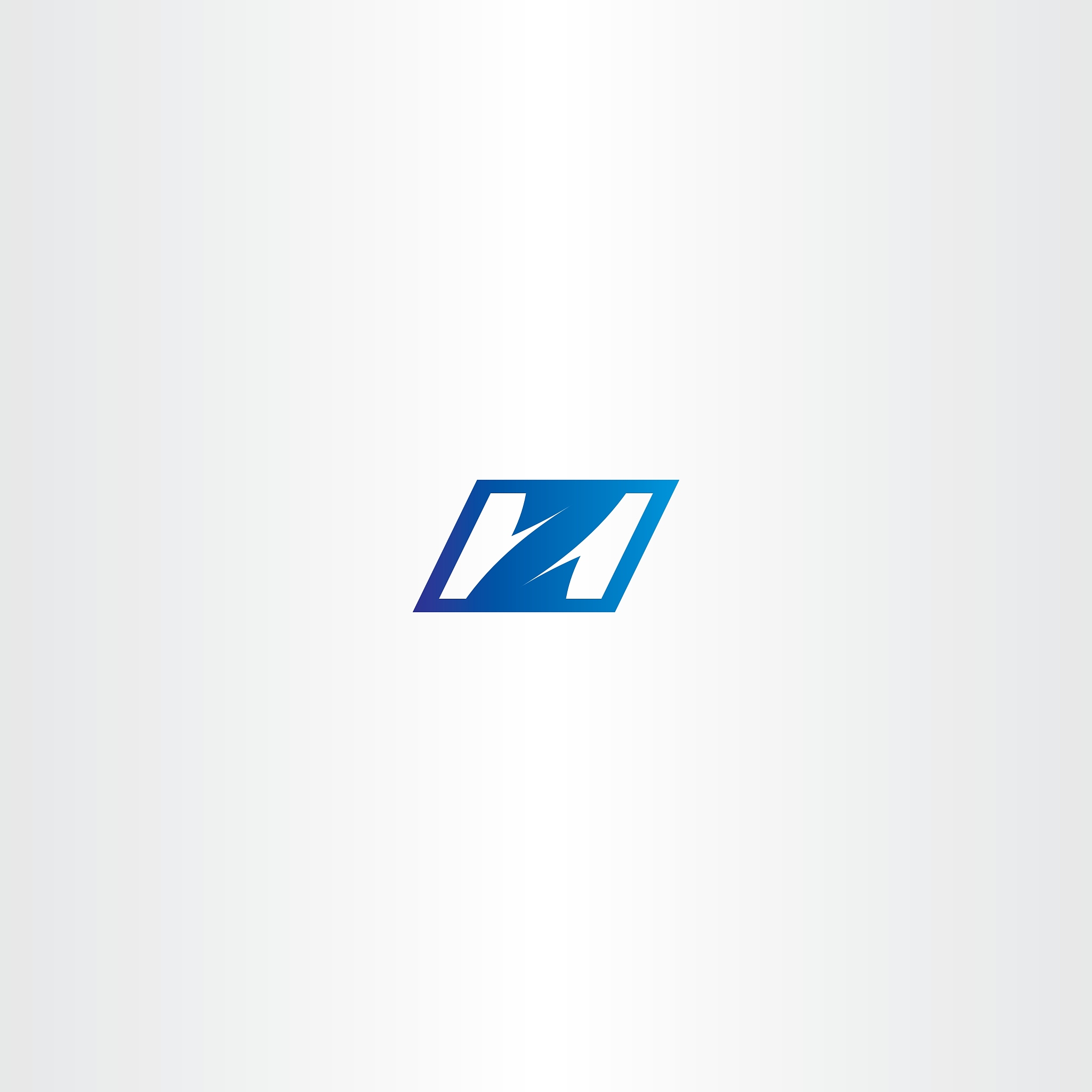 letter z logotype blue logo sign icon element