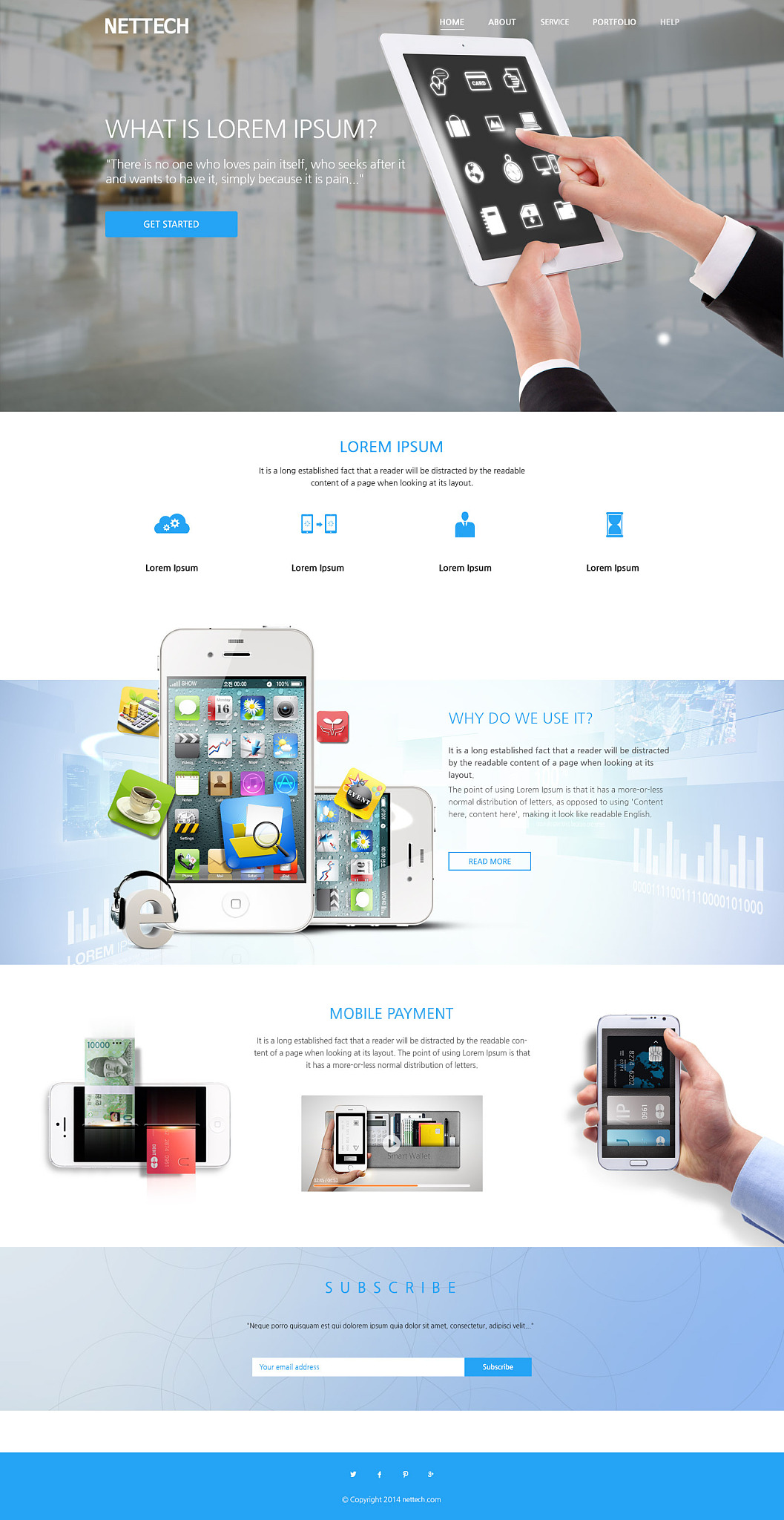 web template