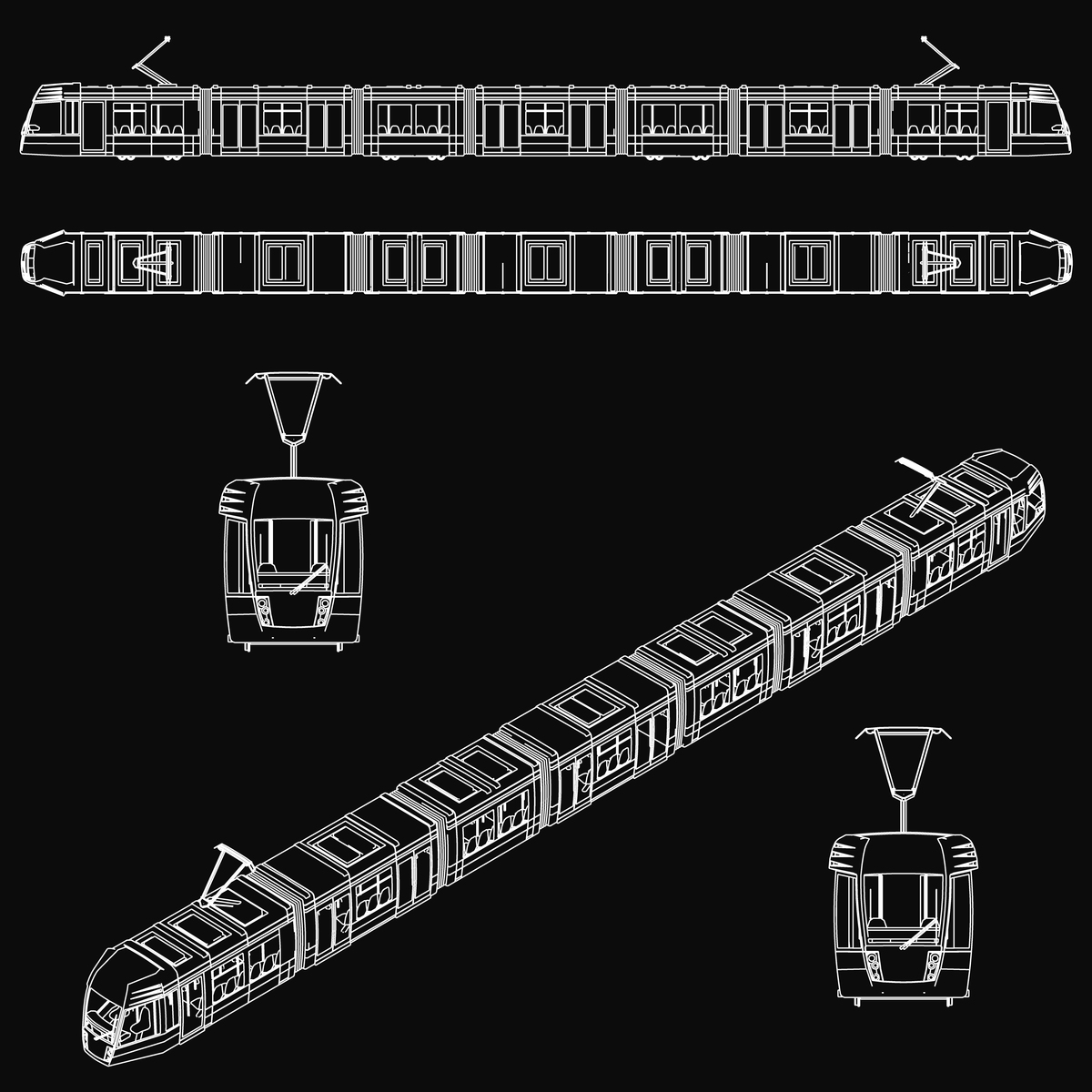 多轴式转向架：动车组转向架构架结构设计的新思路