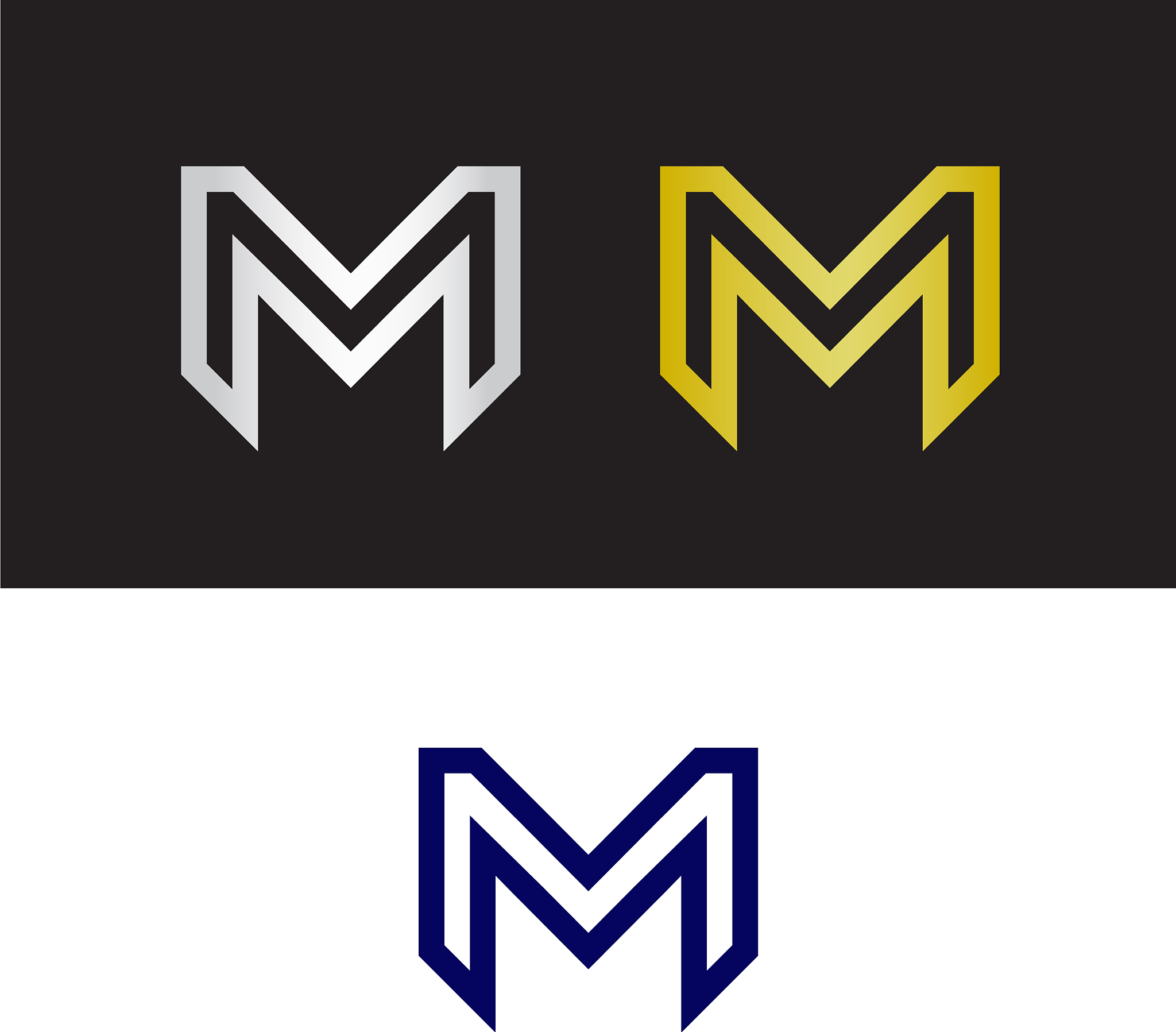 letter m logo