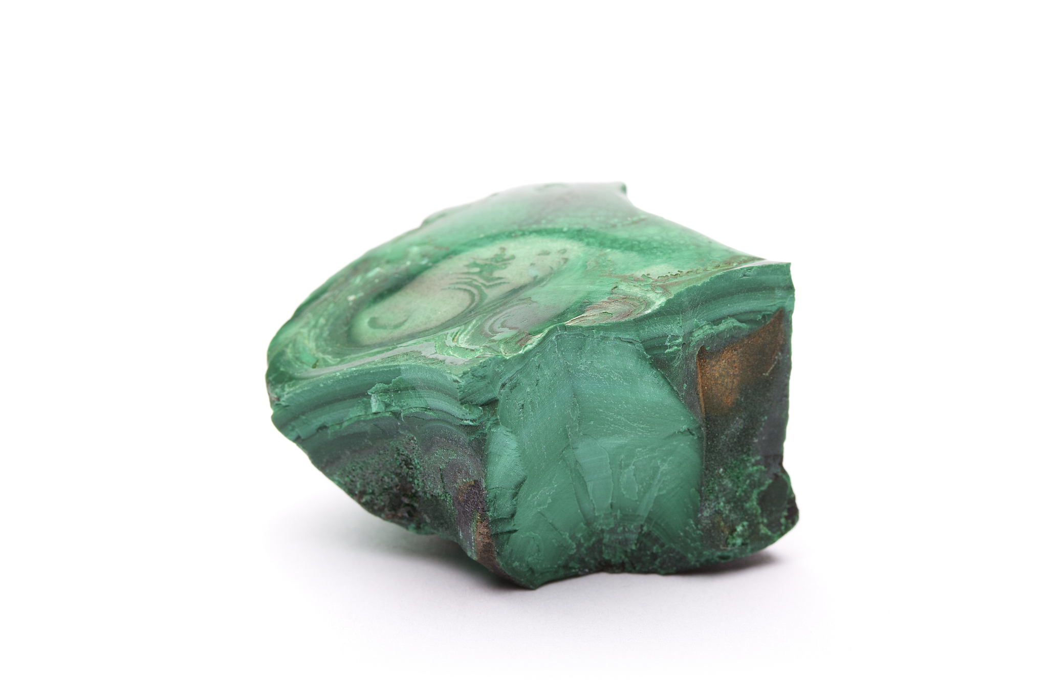piece of malachite