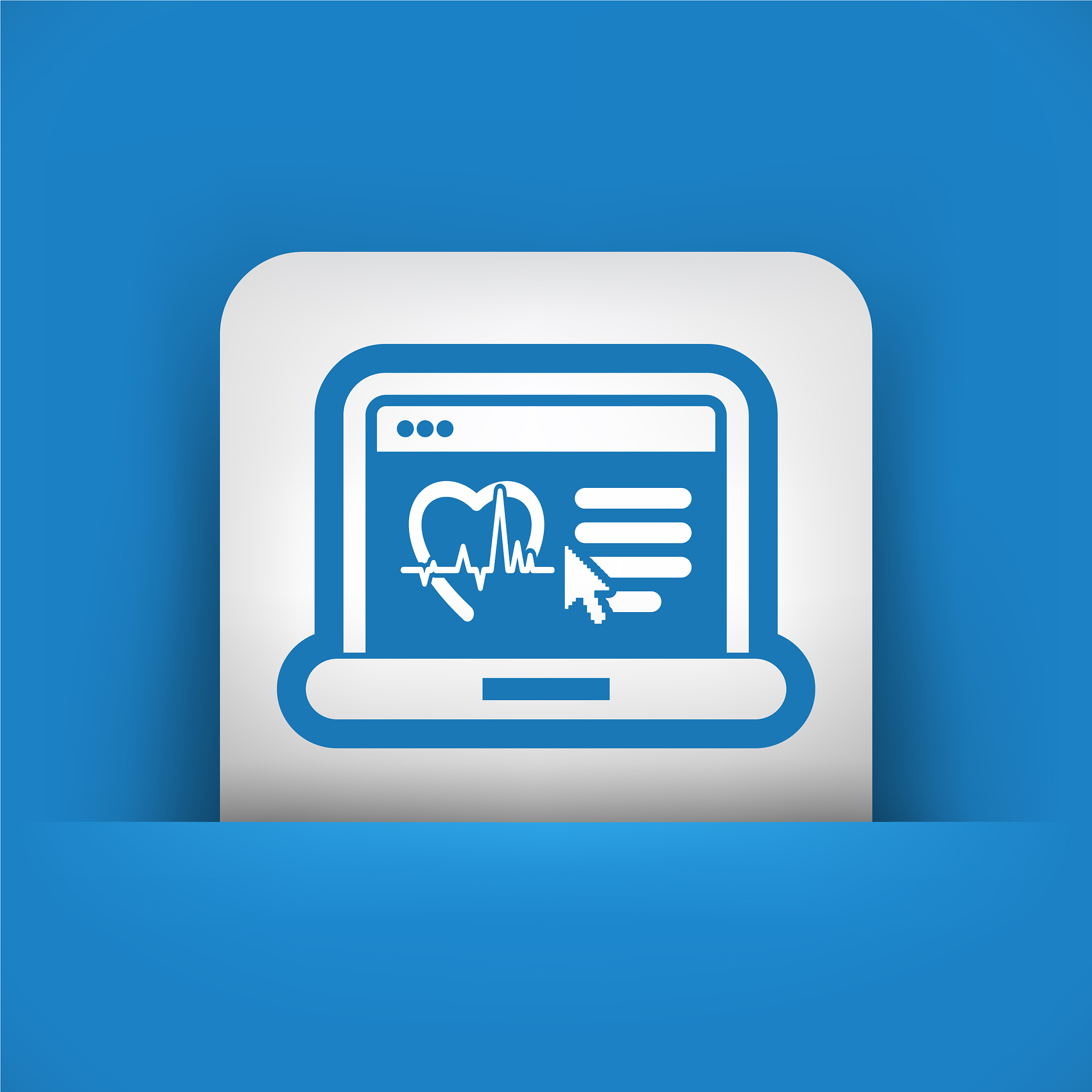 medical website page