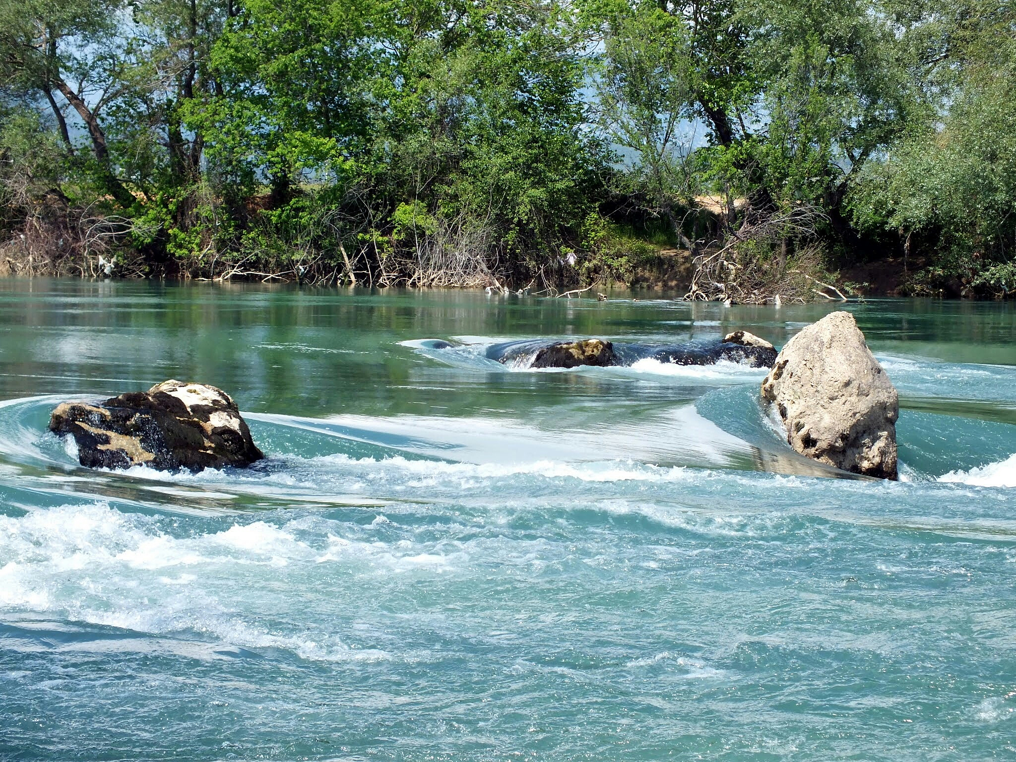 scenic view of river at manavgat