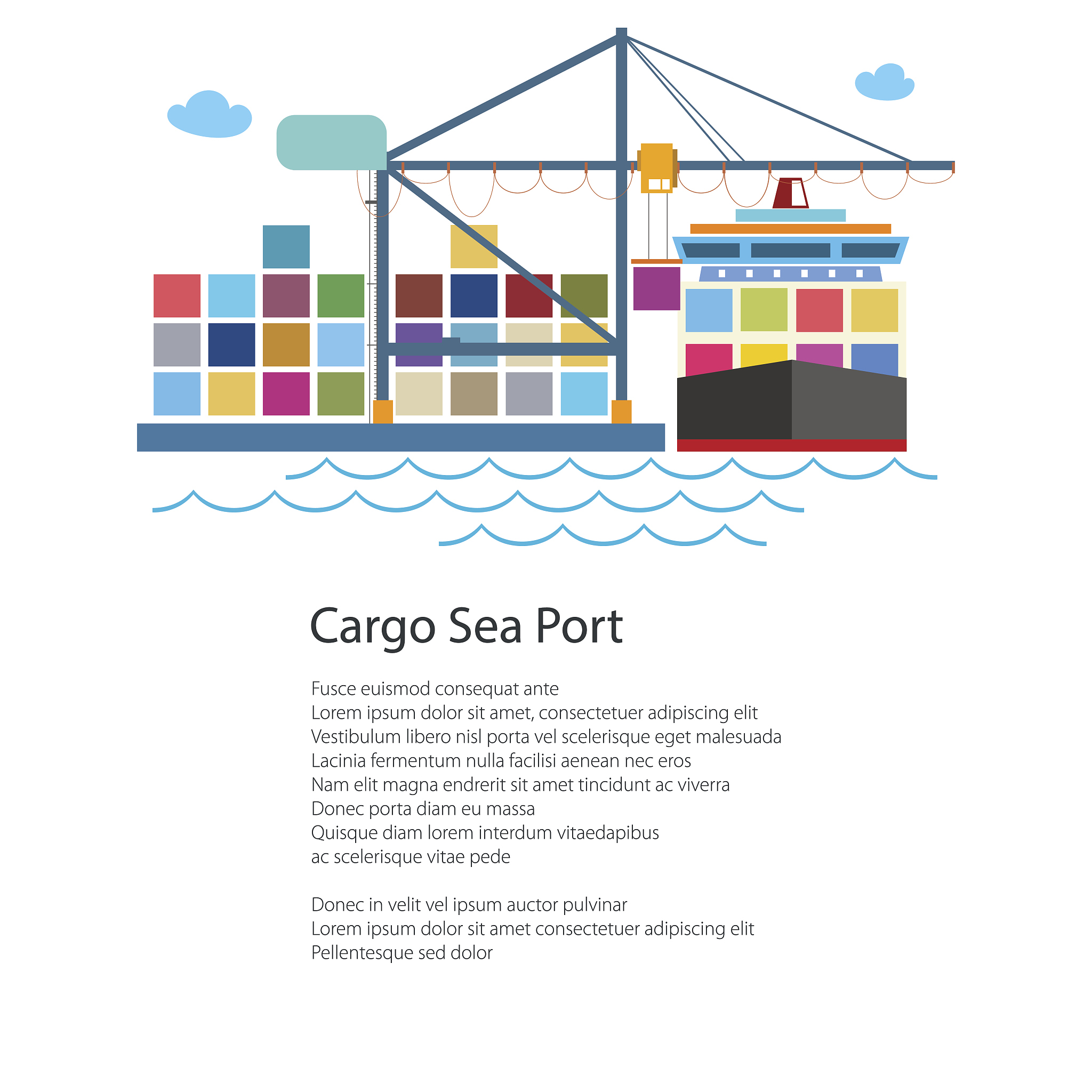 Secure Cargo Fastening with 20T Steel Chains in Athwartship and Transverse Directions