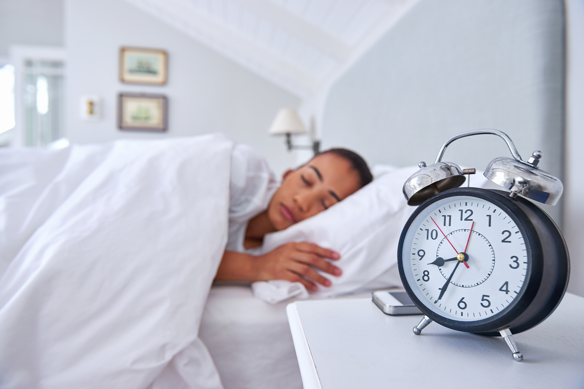 woman sleeping