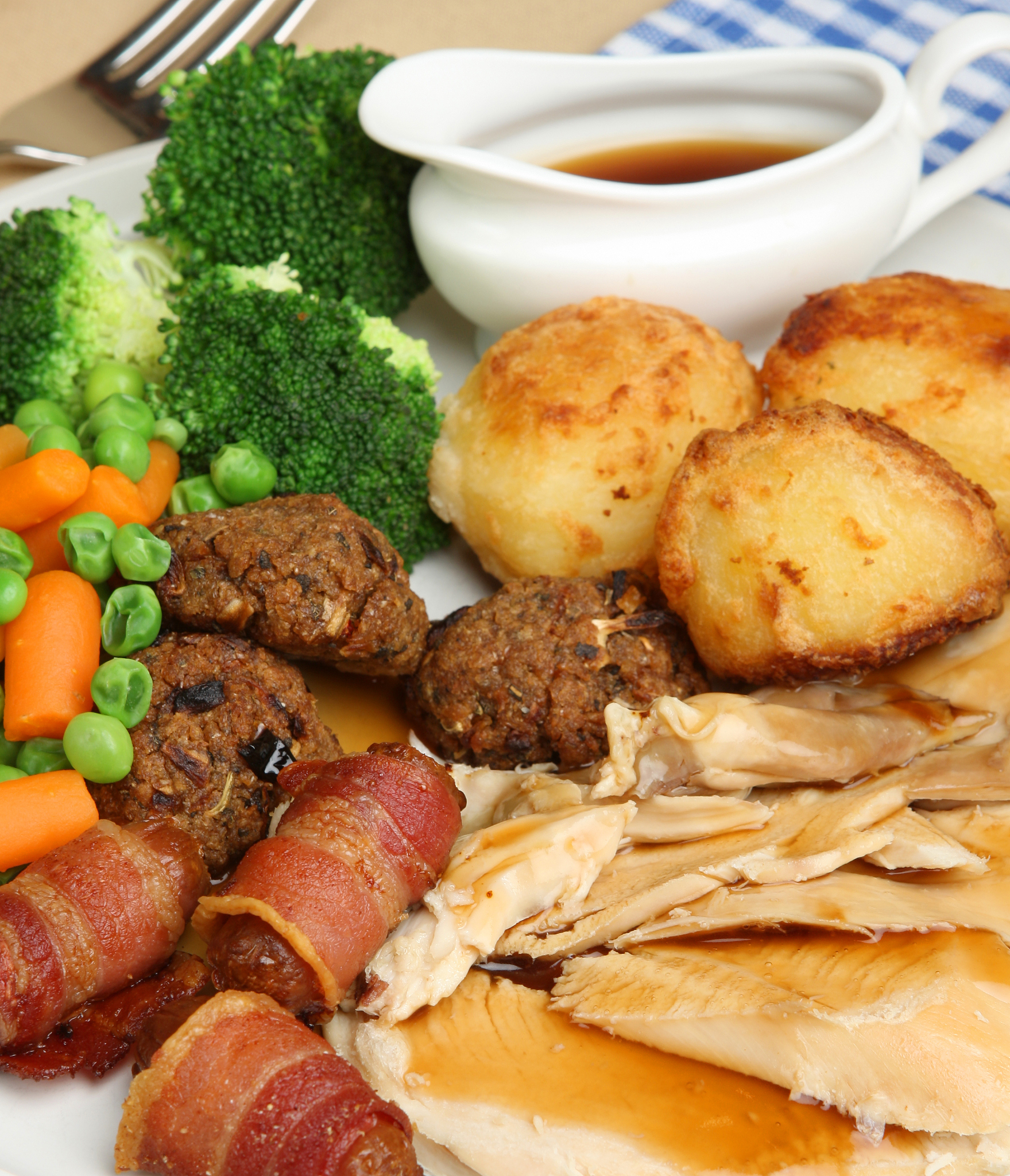 sunday roast chicken lunch