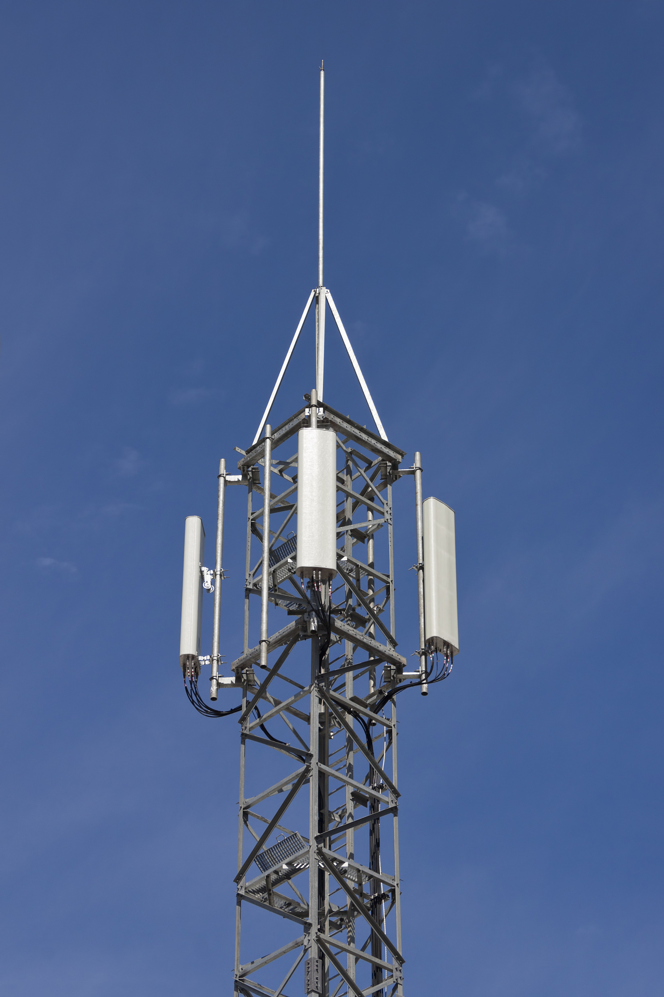 telecommunications cellphone antennas tower. 5g high speed inter