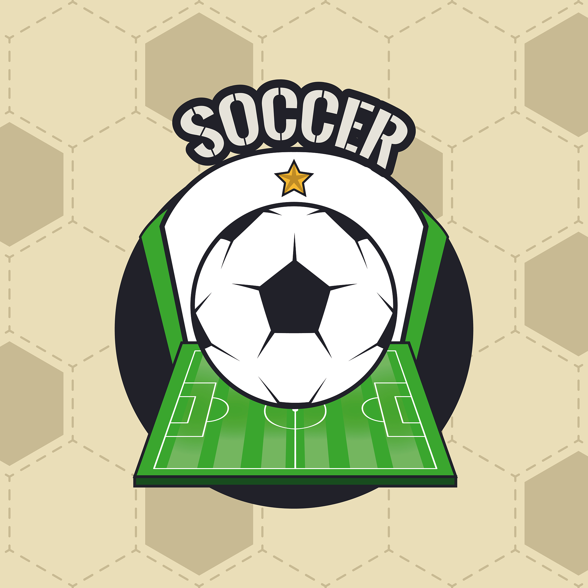 soccer sport game card
