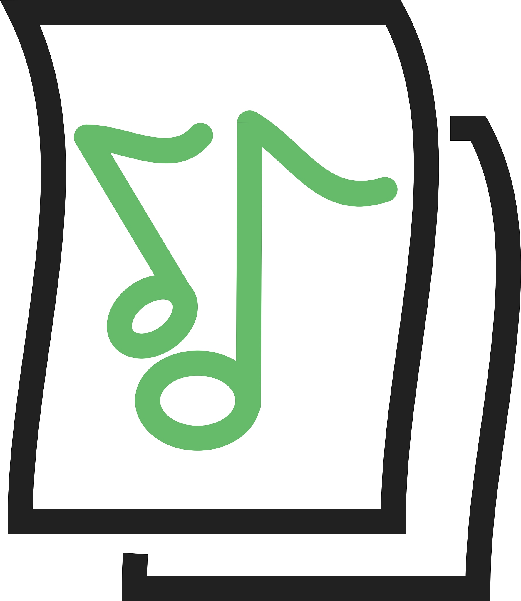 music on paper