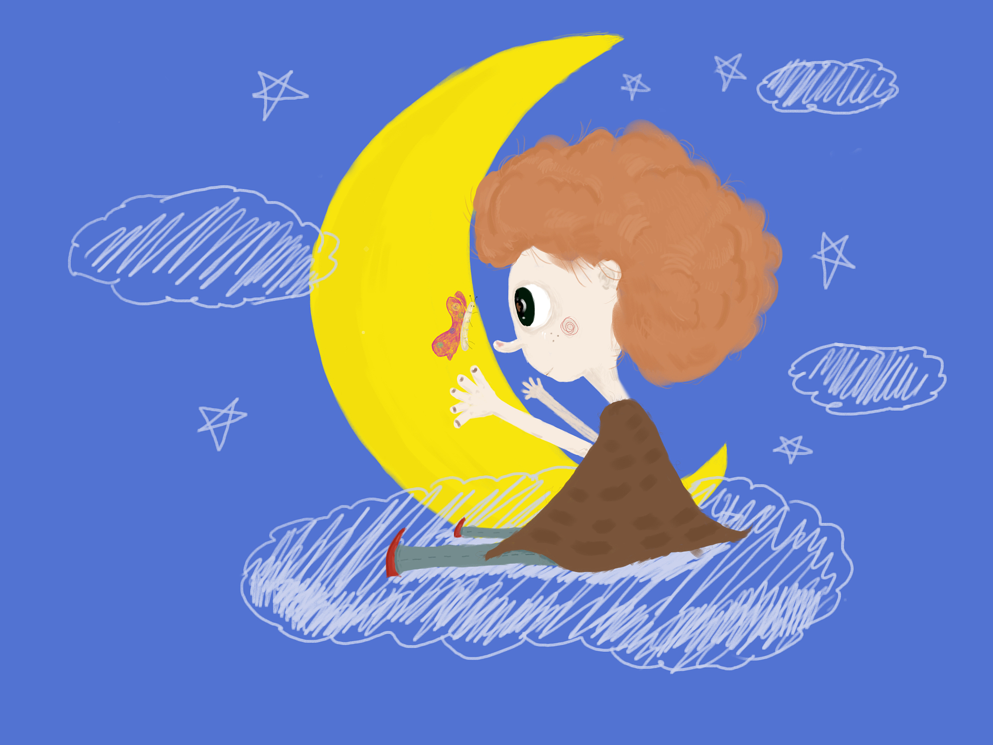 祝小娜娜晚安：愿你今夜好梦，明日充满活力